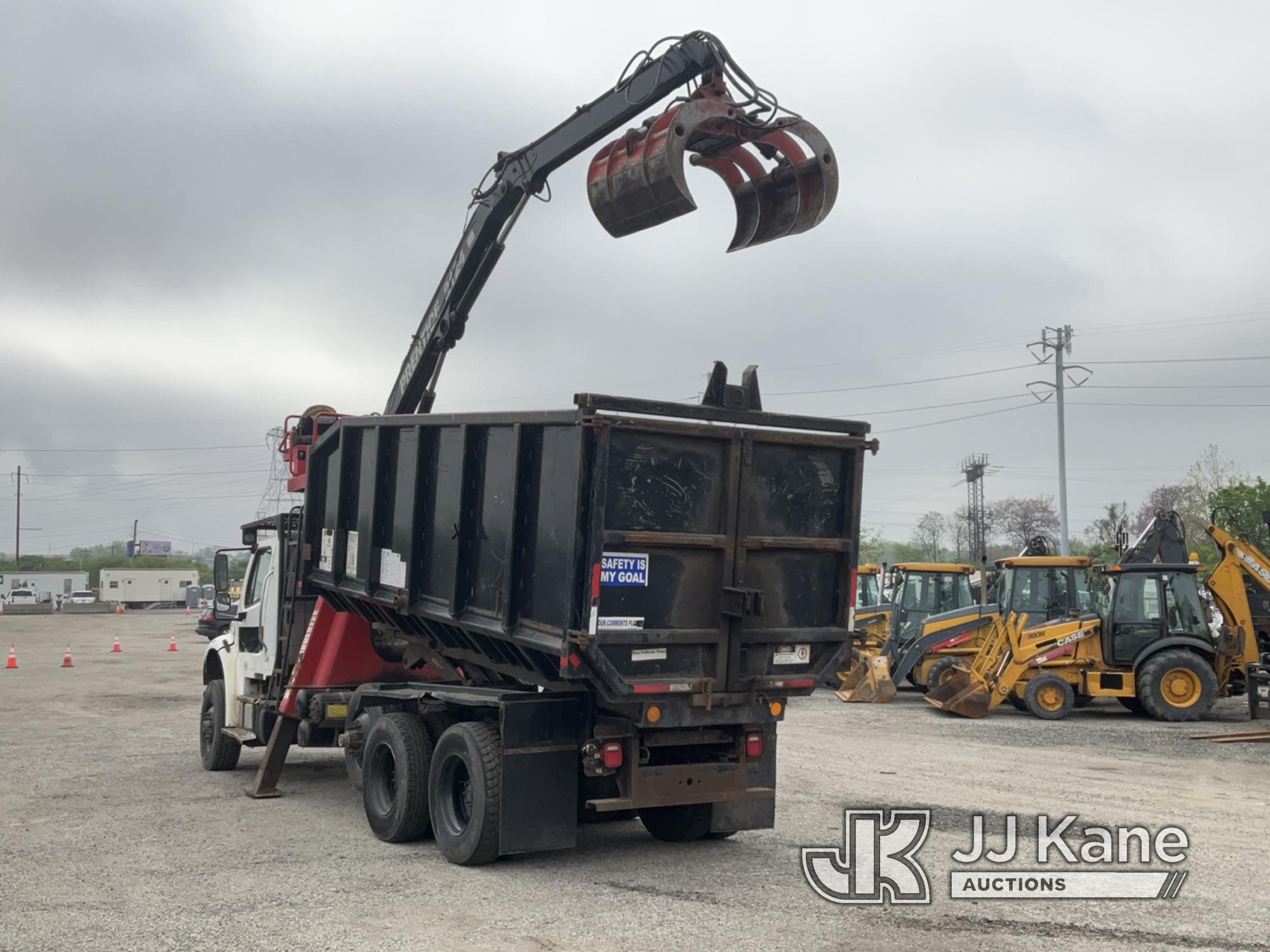 (Plymouth Meeting, PA) Prentice 2124, Grappleboom/Log Loader Crane mounted behind cab on 2016 Freigh