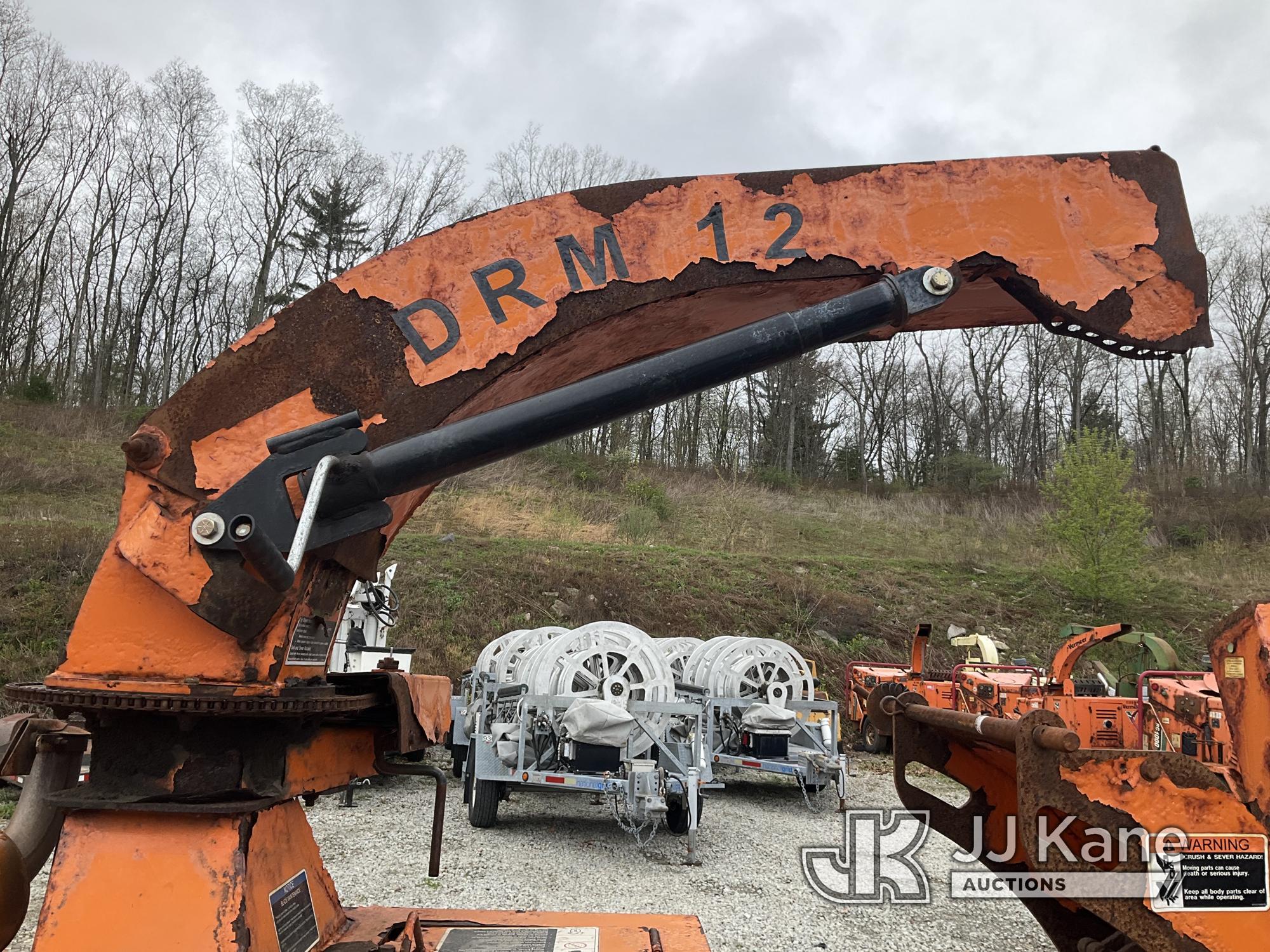 (Shrewsbury, MA) 2015 Altec DRM12 Chipper (12in Drum) Not Running, Operating Condition Unknown, Dama