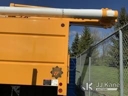 (Fort Wayne, IN) Altec LR8-60E70, Over-Center Elevator Bucket Truck mounted behind cab on 2018 Freig