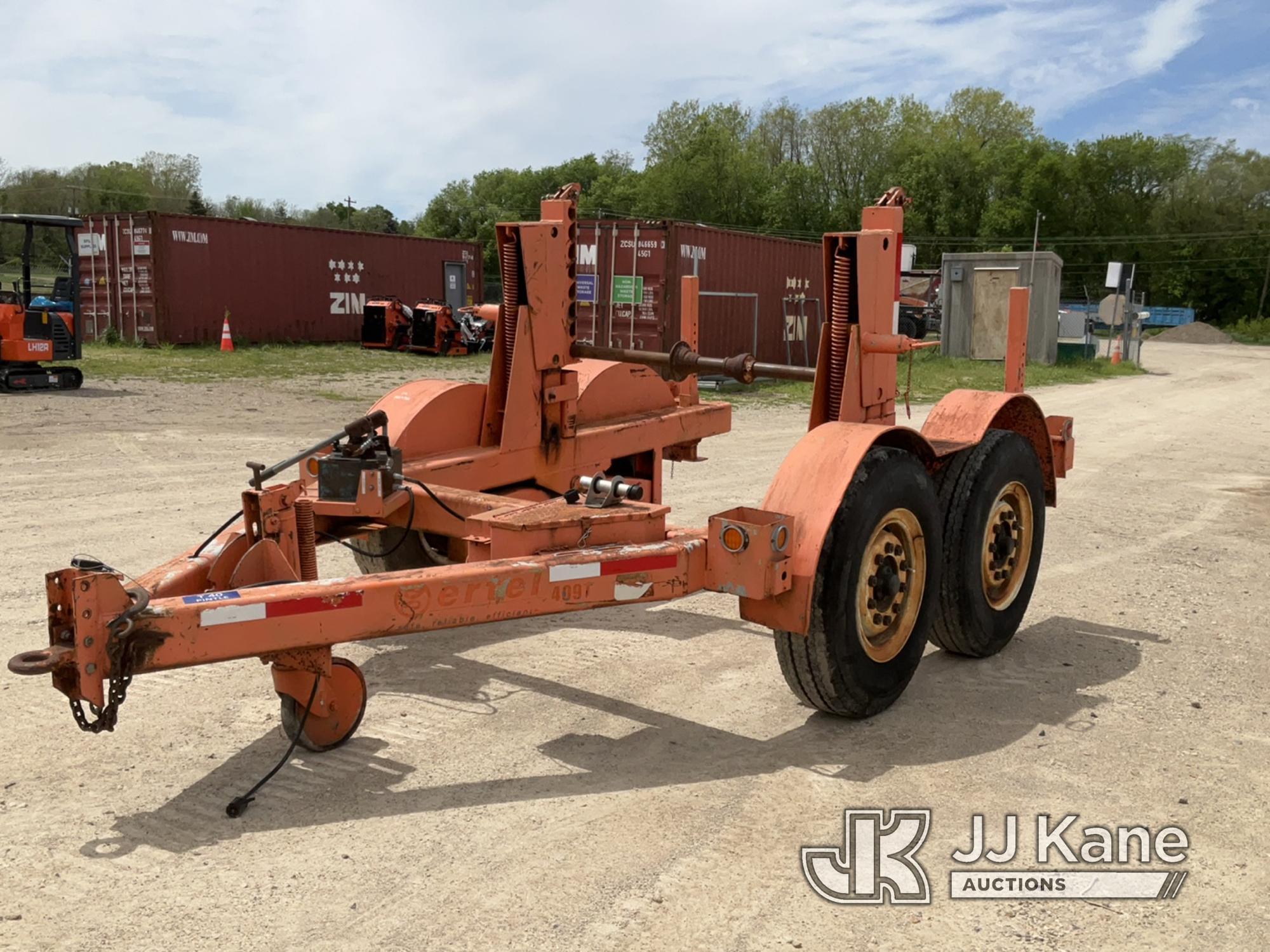 (Charlotte, MI) 1980 8 Position T/A Reel Trailer