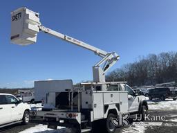 (Kings Park, NY) ETI ETC35SNT, Articulating & Telescopic Non-Insulated Bucket Truck mounted behind c