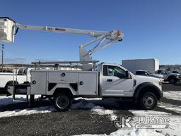 (Kings Park, NY) ETI ETC35SNT, Articulating & Telescopic Non-Insulated Bucket Truck mounted behind c