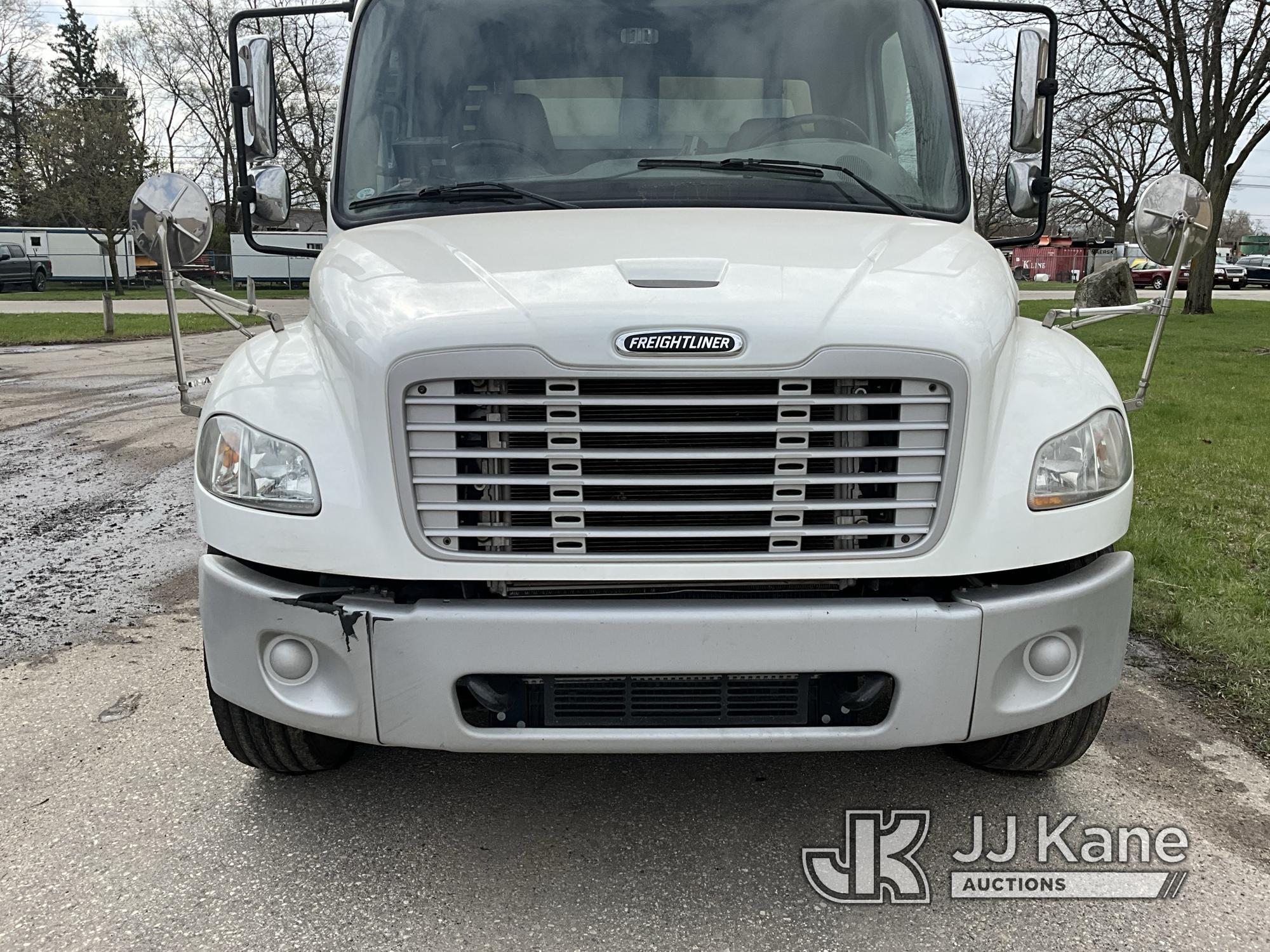 (Mount Pleasant, MI) Vacall AS-13 All sweep, rear mounted on 2013 Freightliner M2 106 Sweeper Runs,