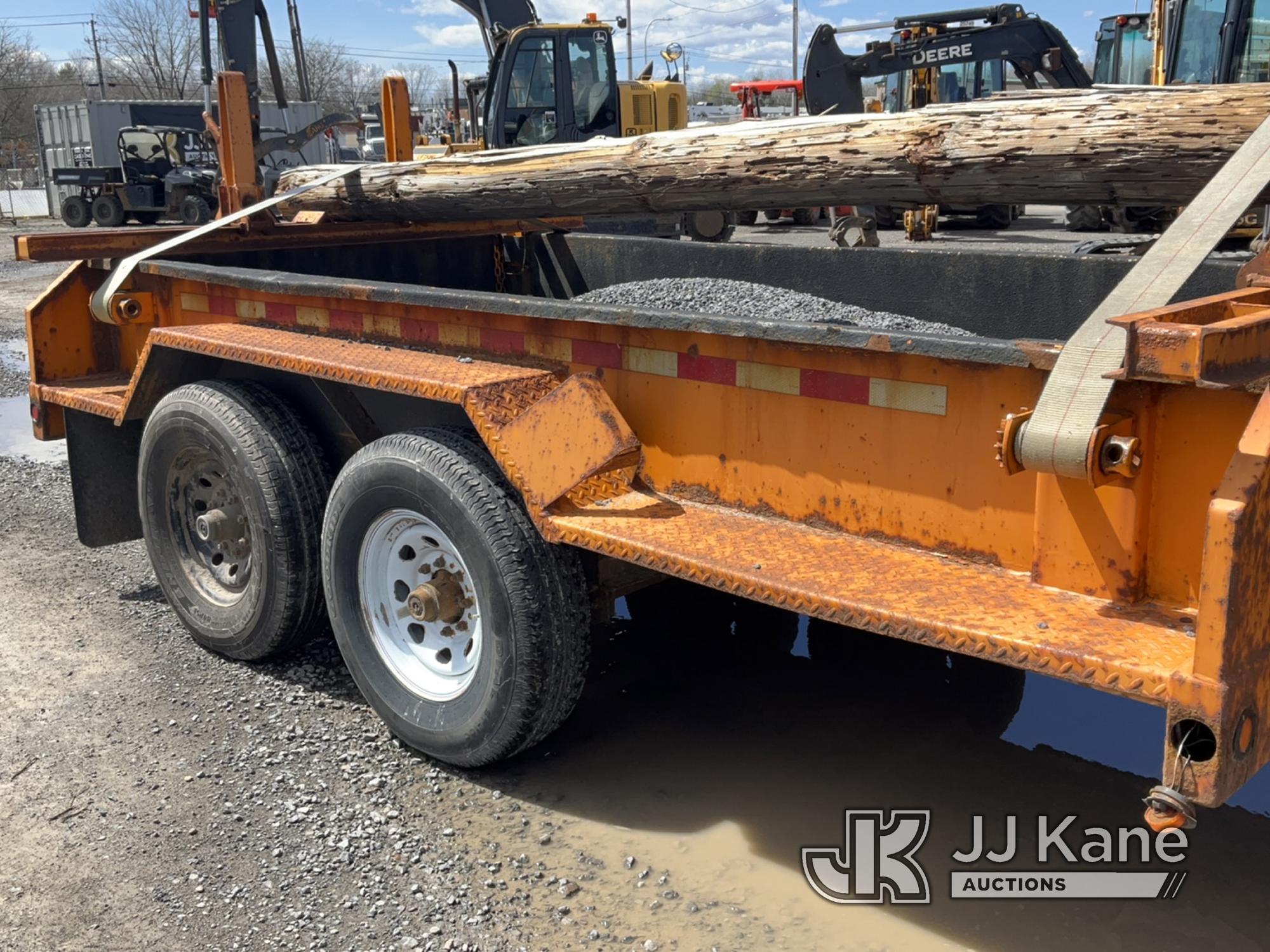 (Rome, NY) 2010 Brooks Brothers PT1227KXL Pole Trailer Body & Rust Damage, With Pole