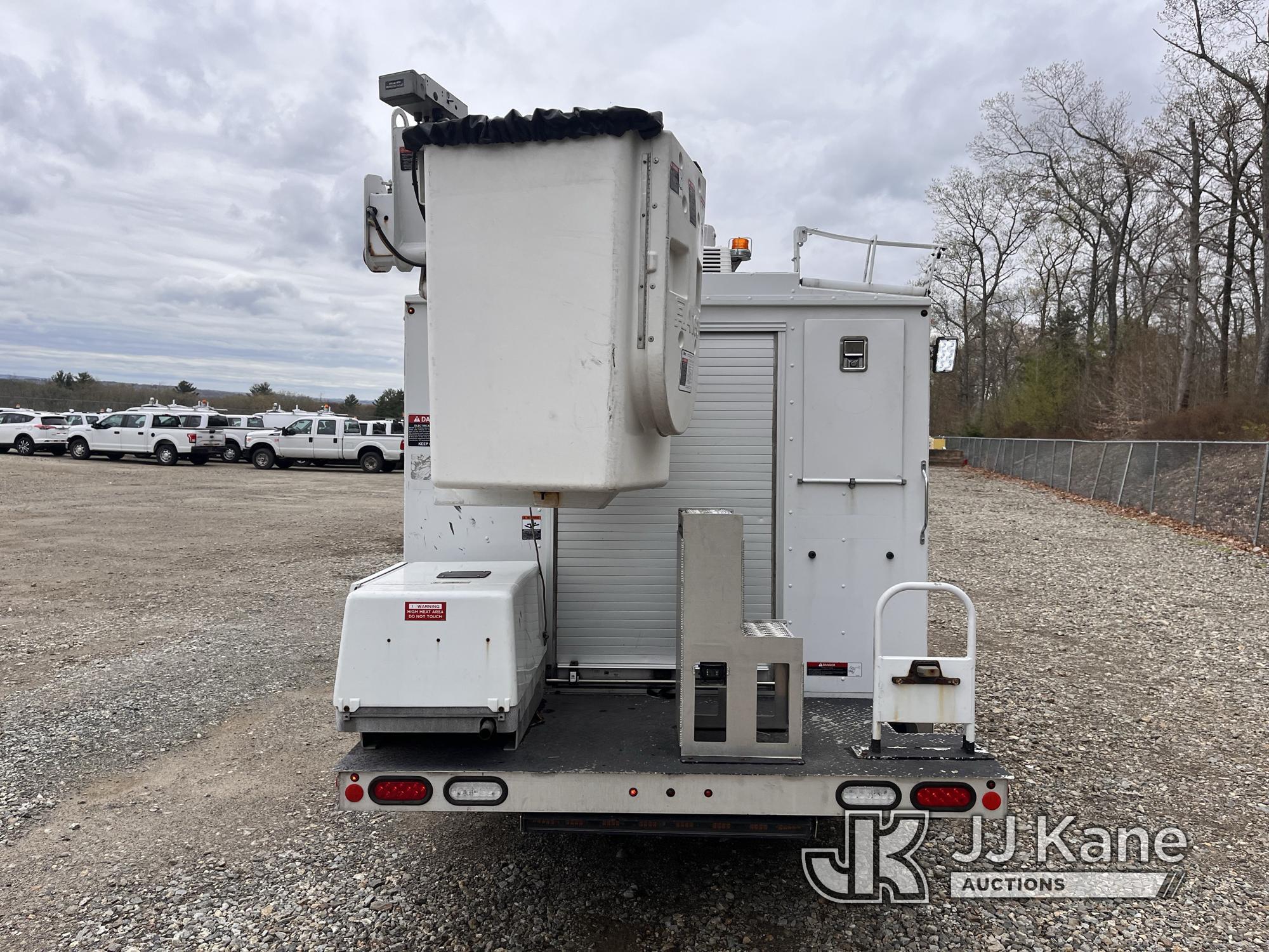 (Shrewsbury, MA) Altec AT200A, Telescopic Non-Insulated Bucket Van mounted behind cab on 2018 Ford E