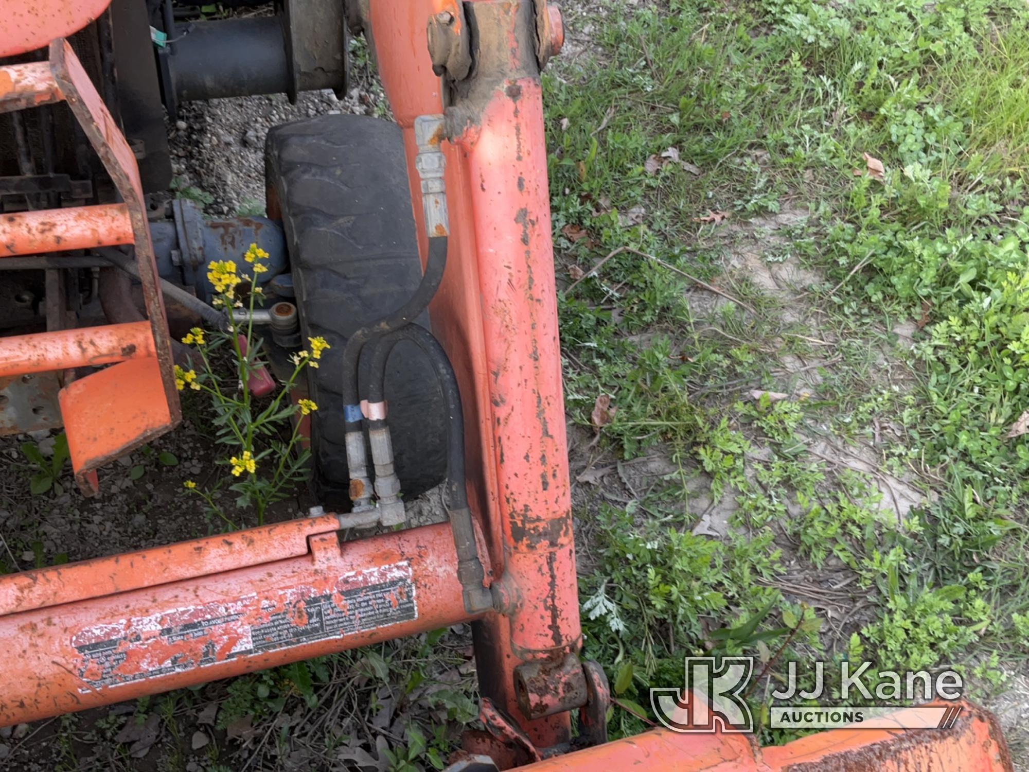 (Bellport, NY) 2012 Kubota B26 Utility Tractor Not Running, Condition Unknown, Missing Parts) (Note: