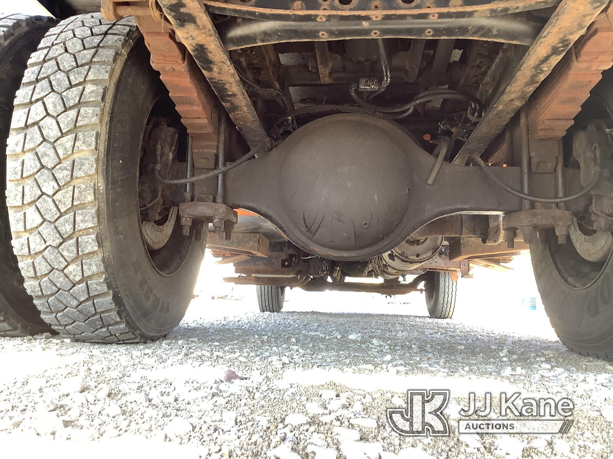 (Smock, PA) Altec LR756, Over-Center Bucket Truck mounted behind cab on 2013 Ford F750 Chipper Dump