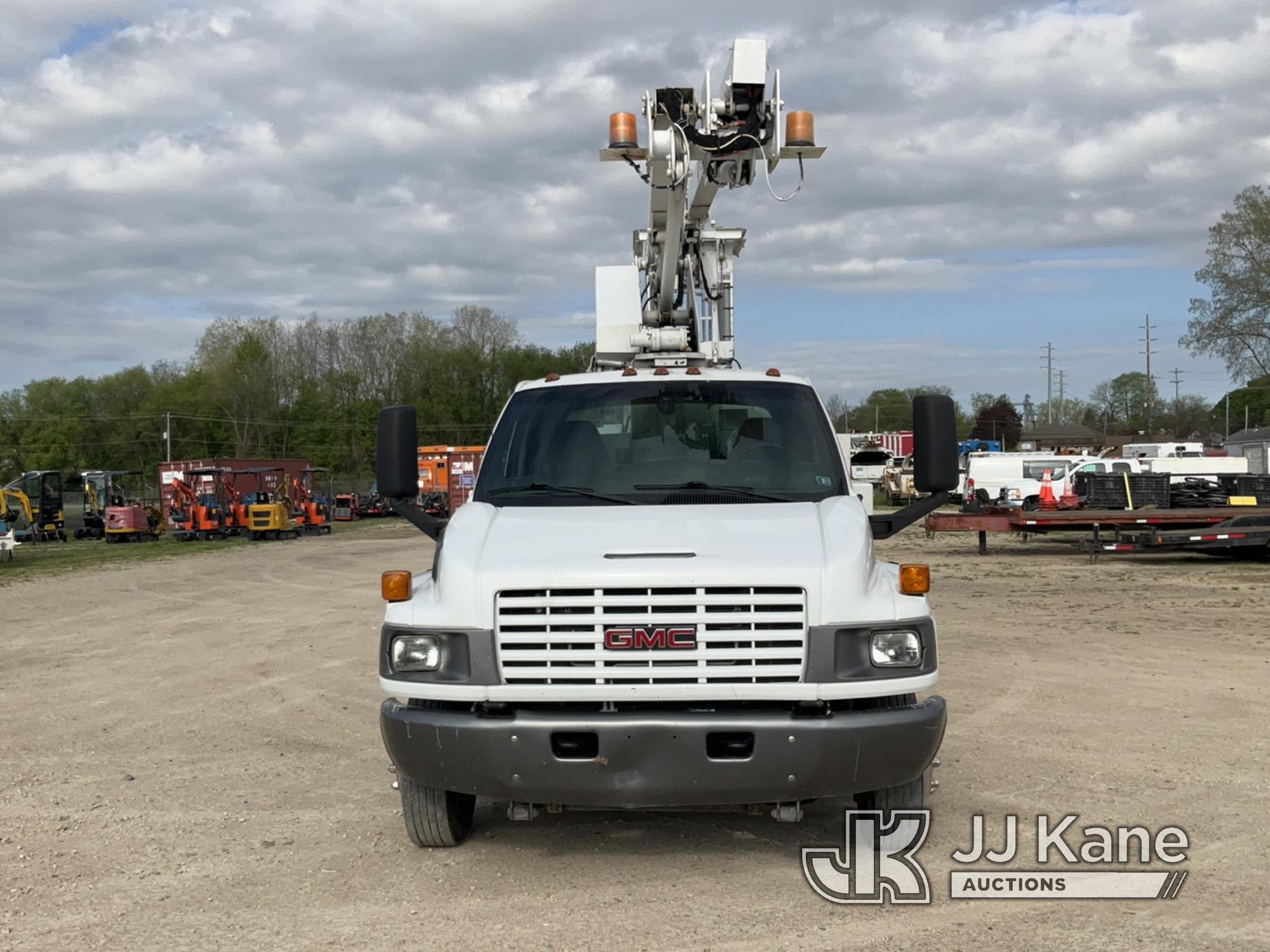 (Charlotte, MI) HiRanger TCP 36, Articulating & Telescopic Non-Insulated Cable Placing Bucket Truck