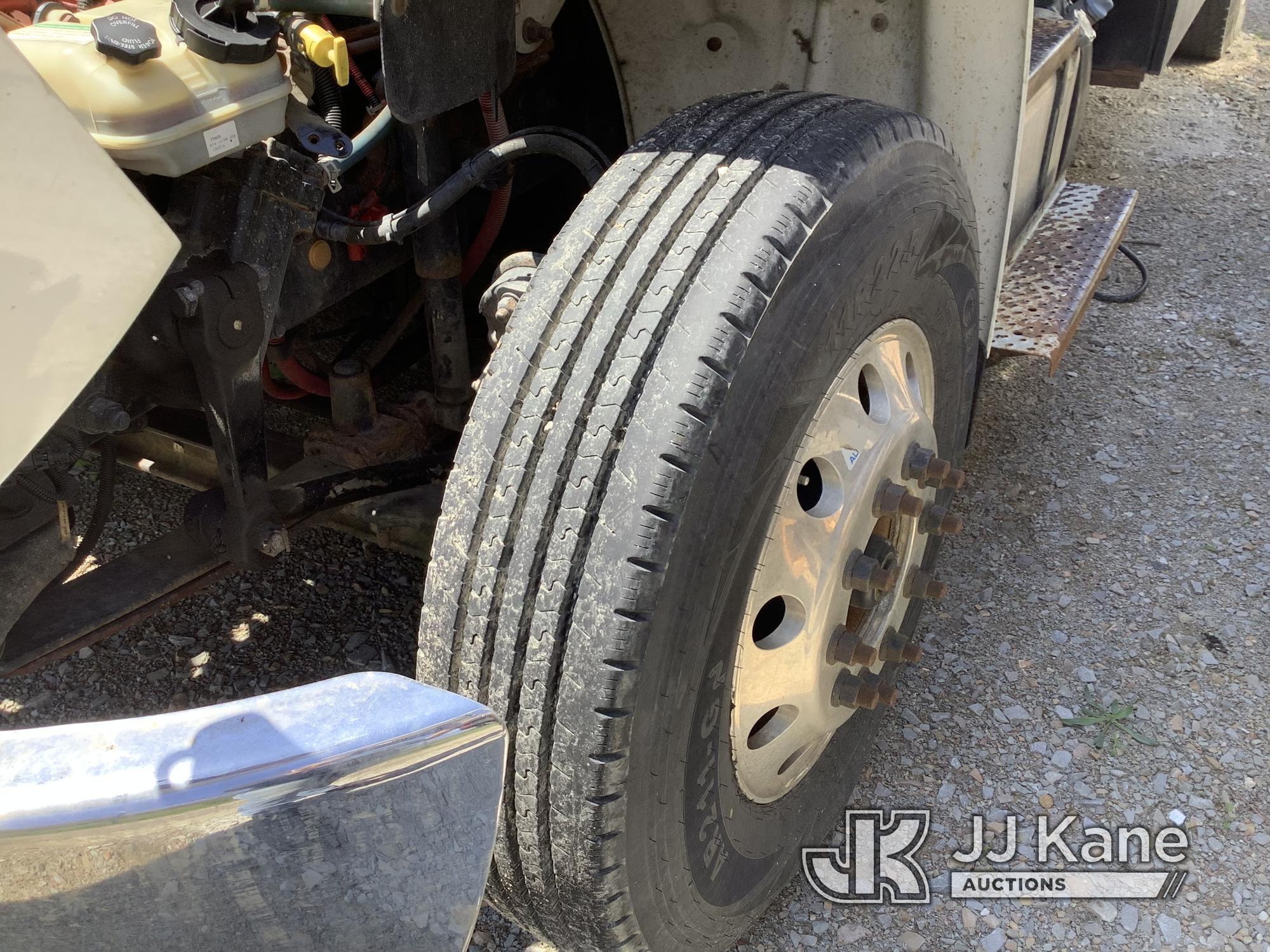 (Smock, PA) 2014 Freightliner M2 106 Flatbed Truck Not Running, Condition Unknown, Engine Disassembl