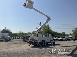 (Plymouth Meeting, PA) Altec AA55-MH, Material Handling Bucket Truck rear mounted on 2017 Internatio