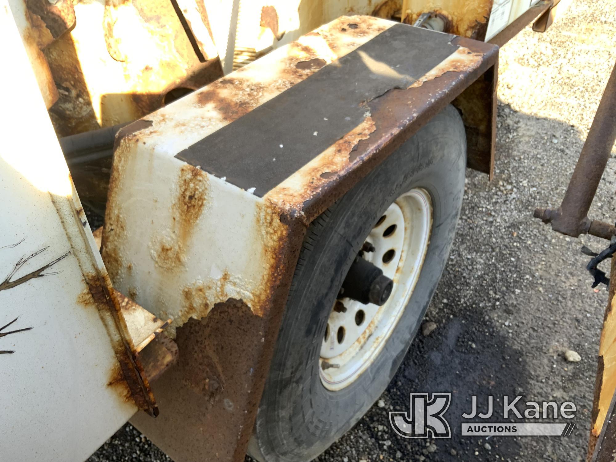 (Ashland, OH) 2016 Morbark M12D Chipper (12in Drum), trailer mtd. NO TITLE) (Runs) (Seller States: E