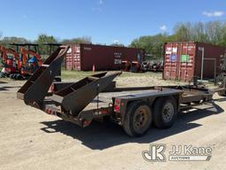 (Charlotte, MI) 2001 Belshe Industries T/A Tagalong Utility Trailer Rust, Body Damage