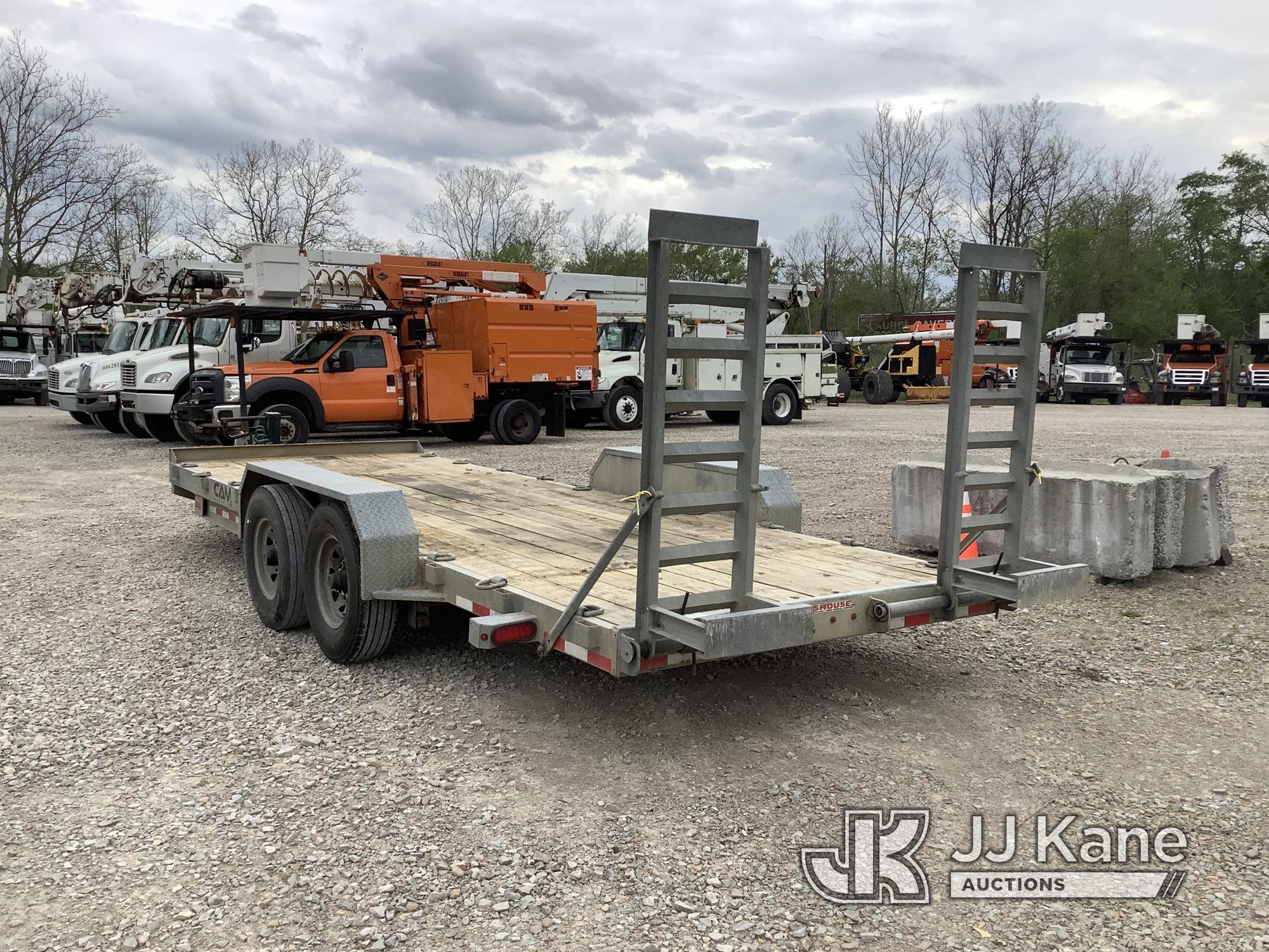 (Smock, PA) 2019 Cam Superline 7CAM20C T/A Galvanized Tagalong Equipment Trailer