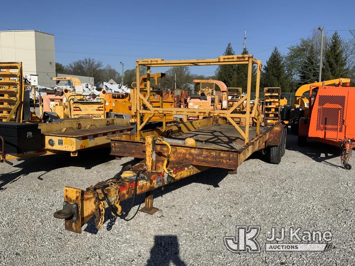 (Fort Wayne, IN) 2011 Butler LT-2023-WAR T/A Tagalong Equipment Trailer Rust Damage