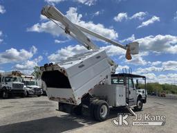 (Plymouth Meeting, PA) Altec LRV-56, Over-Center Bucket Truck mounted behind cab on 2012 Freightline