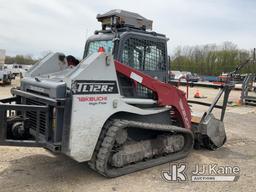 (Charlotte, MI) 2019 Takeuchi TL12 Skid Steer Loader Runs, Moves, Loader Operates, Smoky Exhaust, Mu