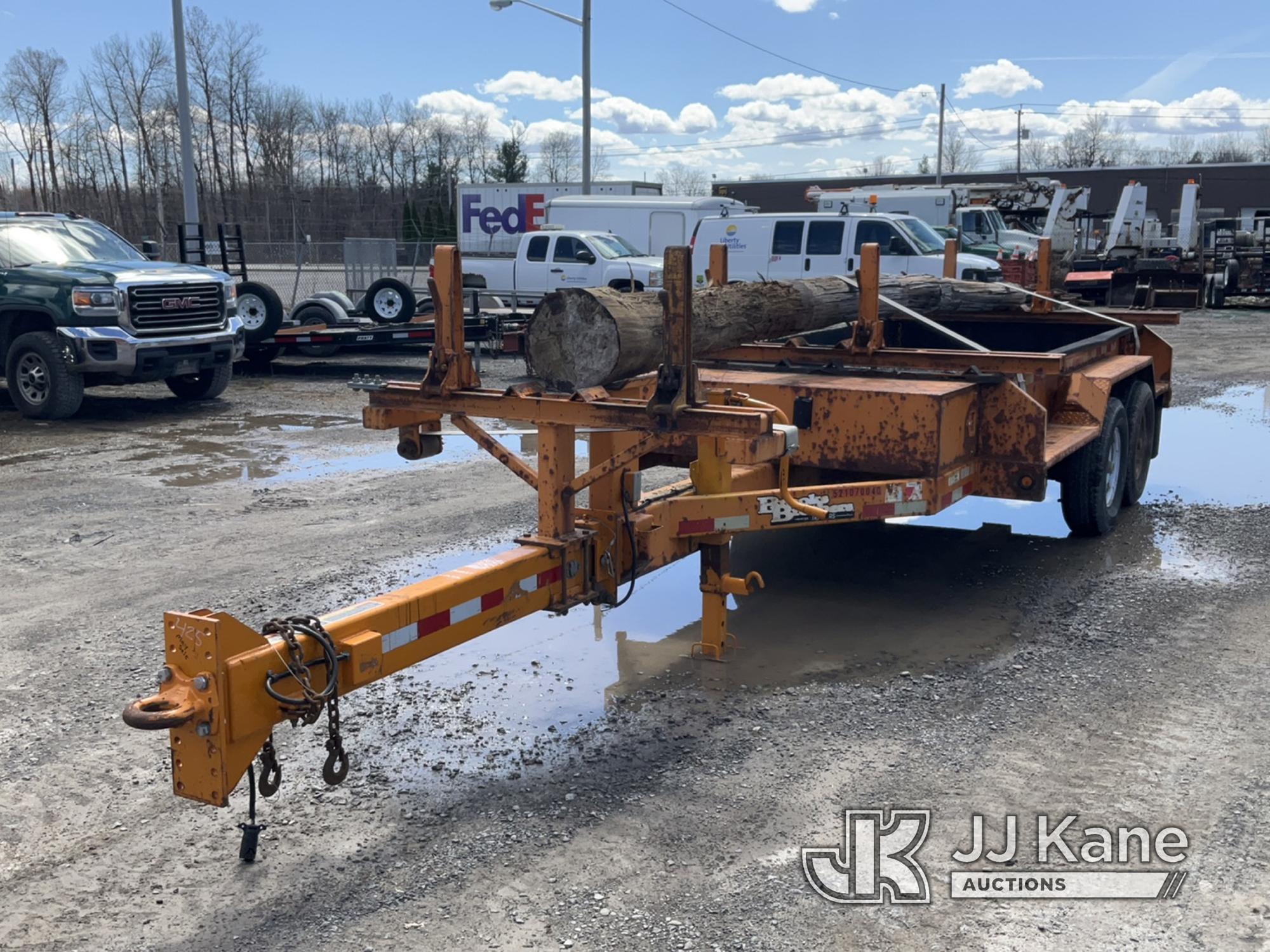 (Rome, NY) 2010 Brooks Brothers PT1227KXL Pole Trailer Body & Rust Damage, With Pole