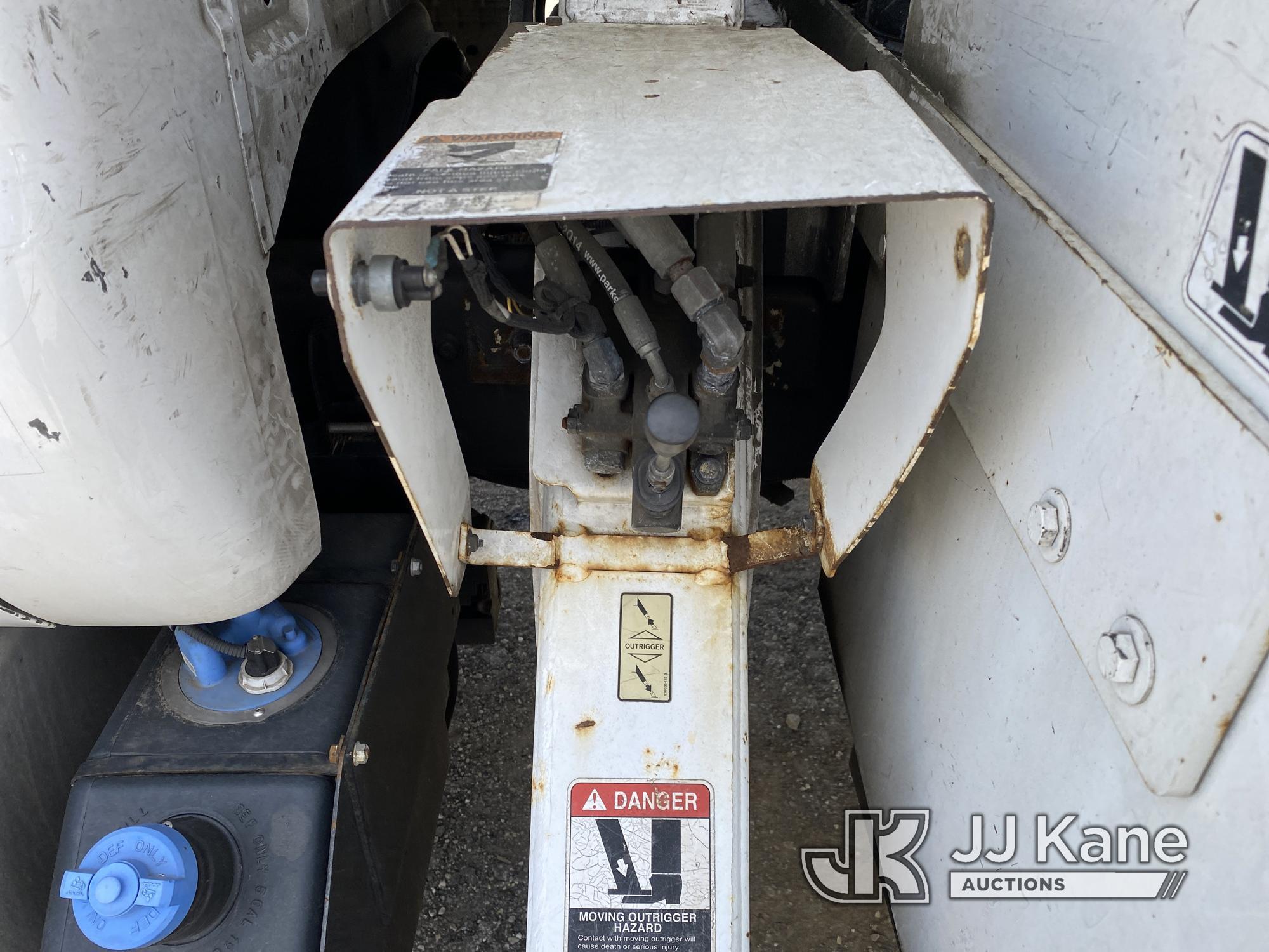 (Plymouth Meeting, PA) Altec LR756, Over-Center Bucket Truck mounted behind cab on 2013 Ford F750 Ch