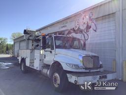 (Elkridge, MD) Terex/Telelect C4047, Digger Derrick rear mounted on 2011 International Durastar 4300