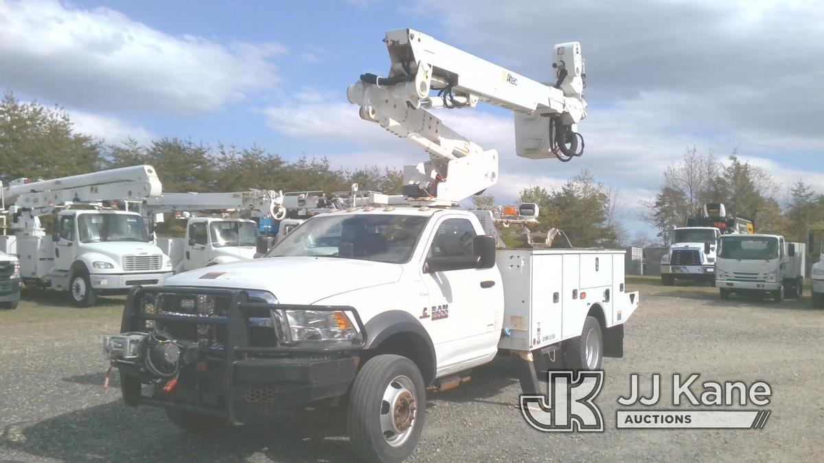 (West Berlin, NJ) Altec AT40M, Articulating & Telescopic Material Handling Bucket Truck mounted behi