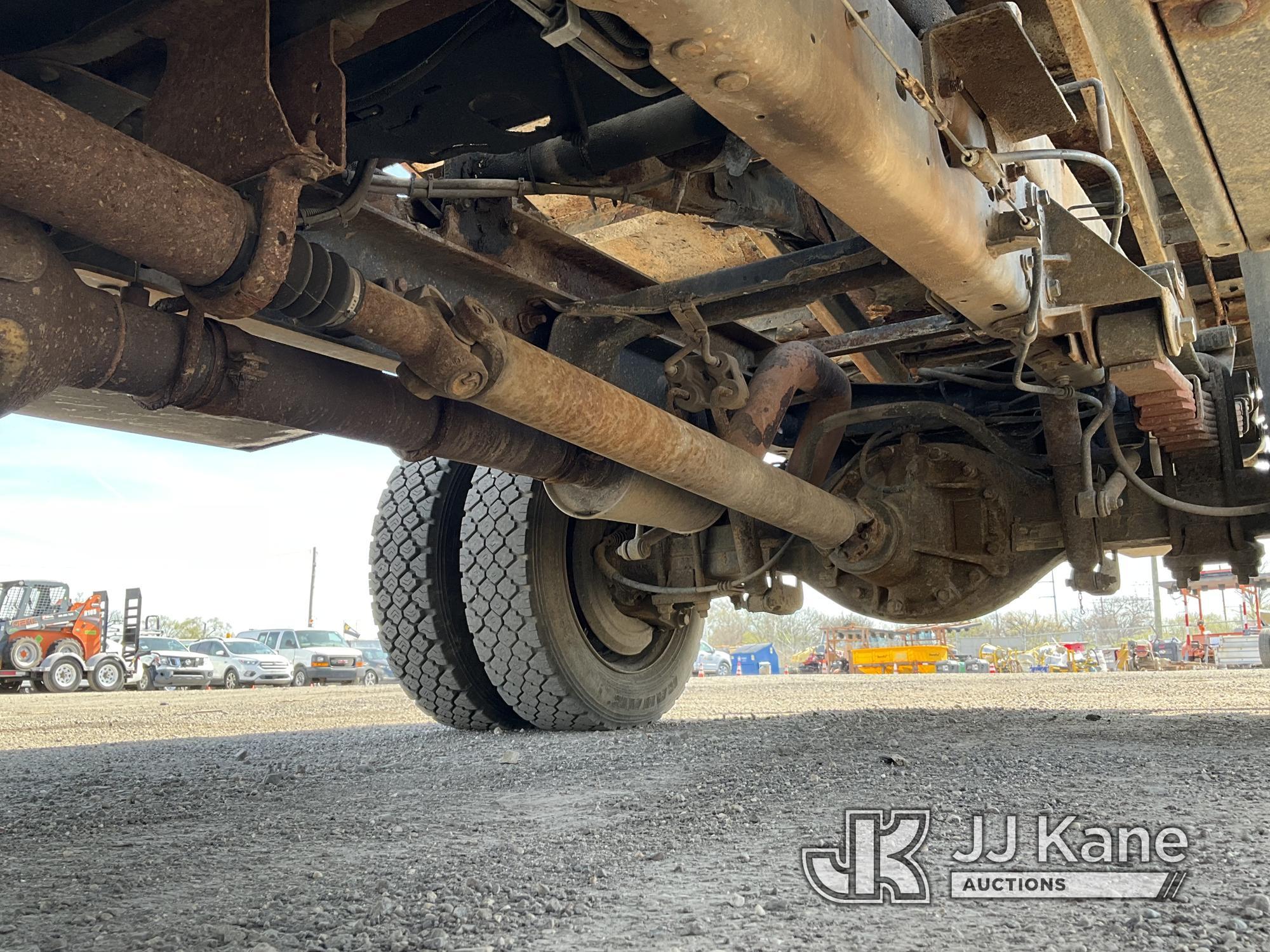 (Plymouth Meeting, PA) 2008 Ford F450 4x4 Dump Truck Runs Moves & Dump Operates, Body & Rust Damage,