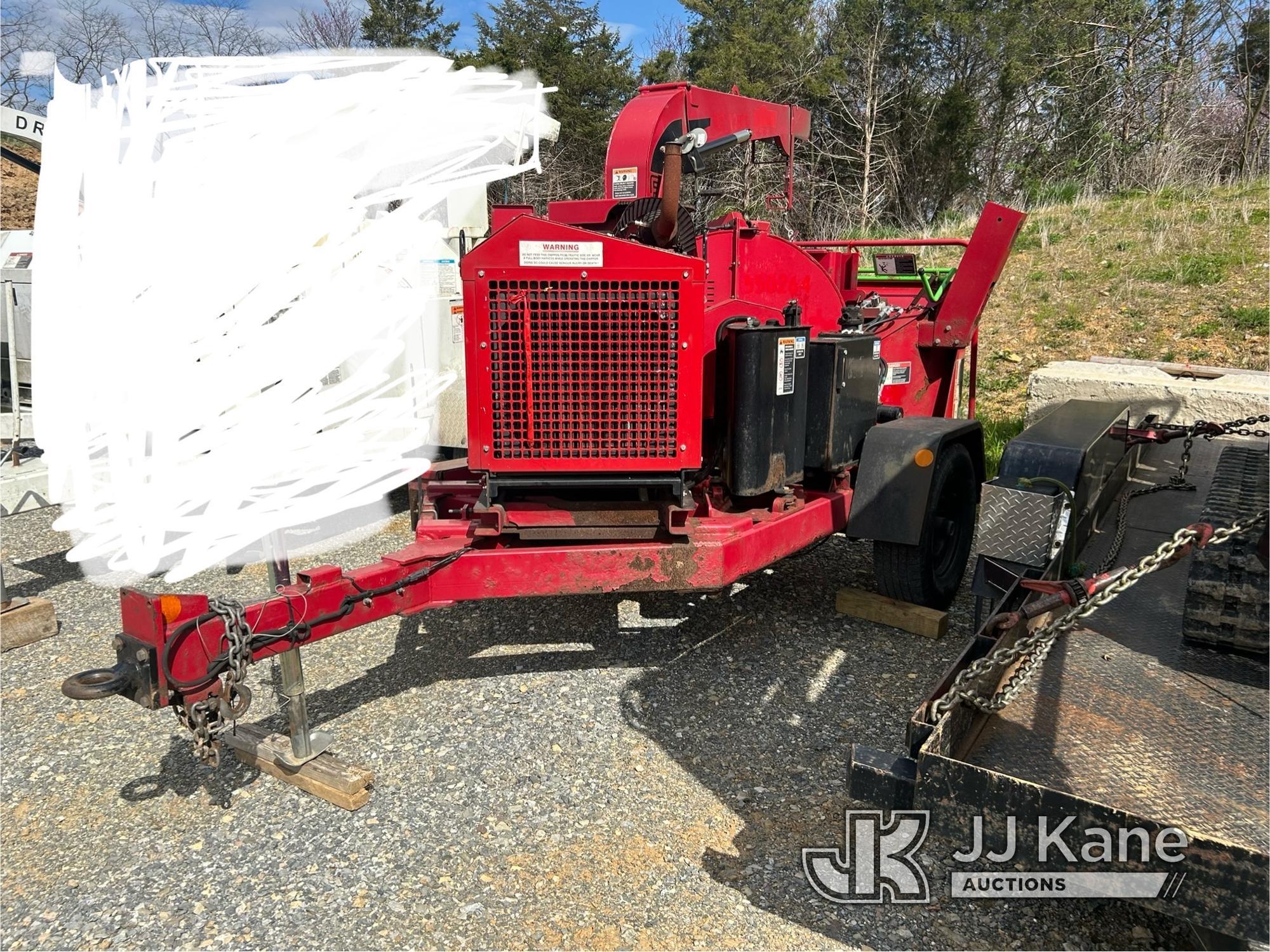 (Hagerstown, MD) 2015 Altec Environmental Products DC1317 Chipper (13in Disc), trailer mtd Not Runni