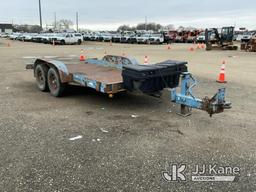 (Charlotte, MI) 1999 Butler T/A Tagalong Flatbed Trailer