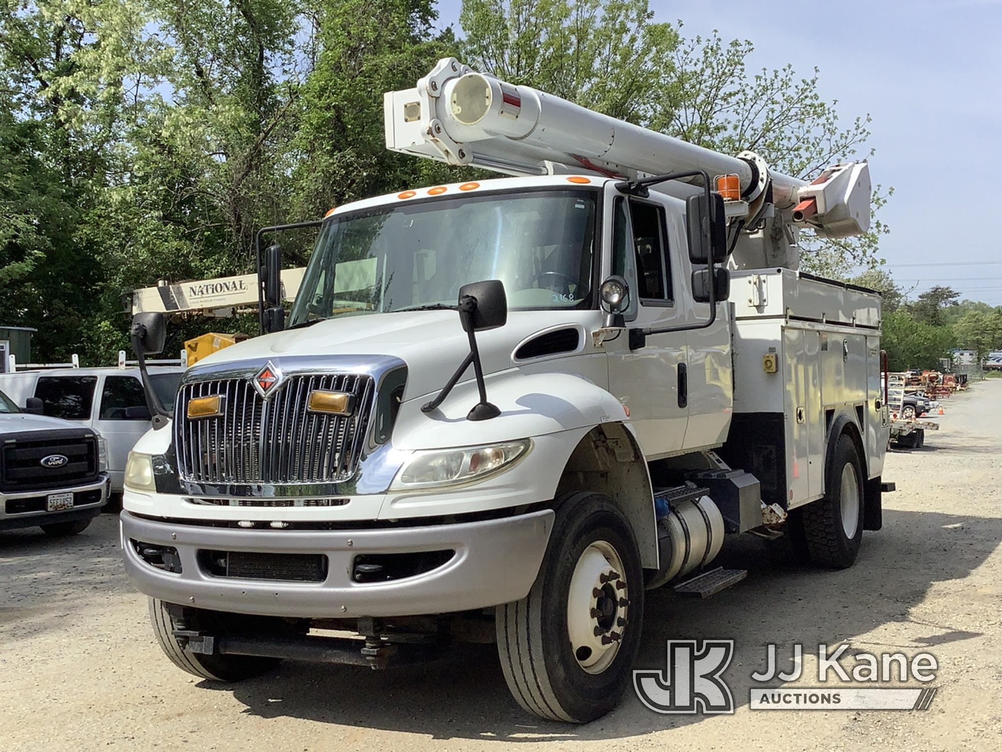 (Harmans, MD) Altec L37M, Articulating & Telescopic Material Handling Bucket Truck mounted on 2017 I