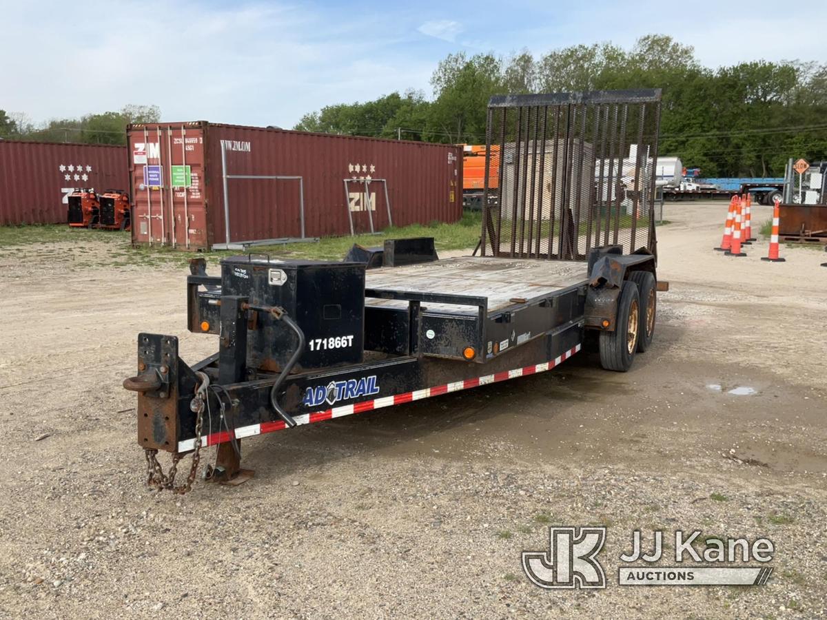 (Charlotte, MI) 2017 Load Trail T/A Tagalong Equipment Trailer