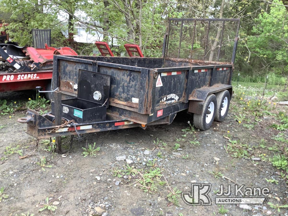 (Deposit, NY) 2005 Cam Superline T/A Material Trailer No Battery, No Hydraulic Tank, No Pump, Floor