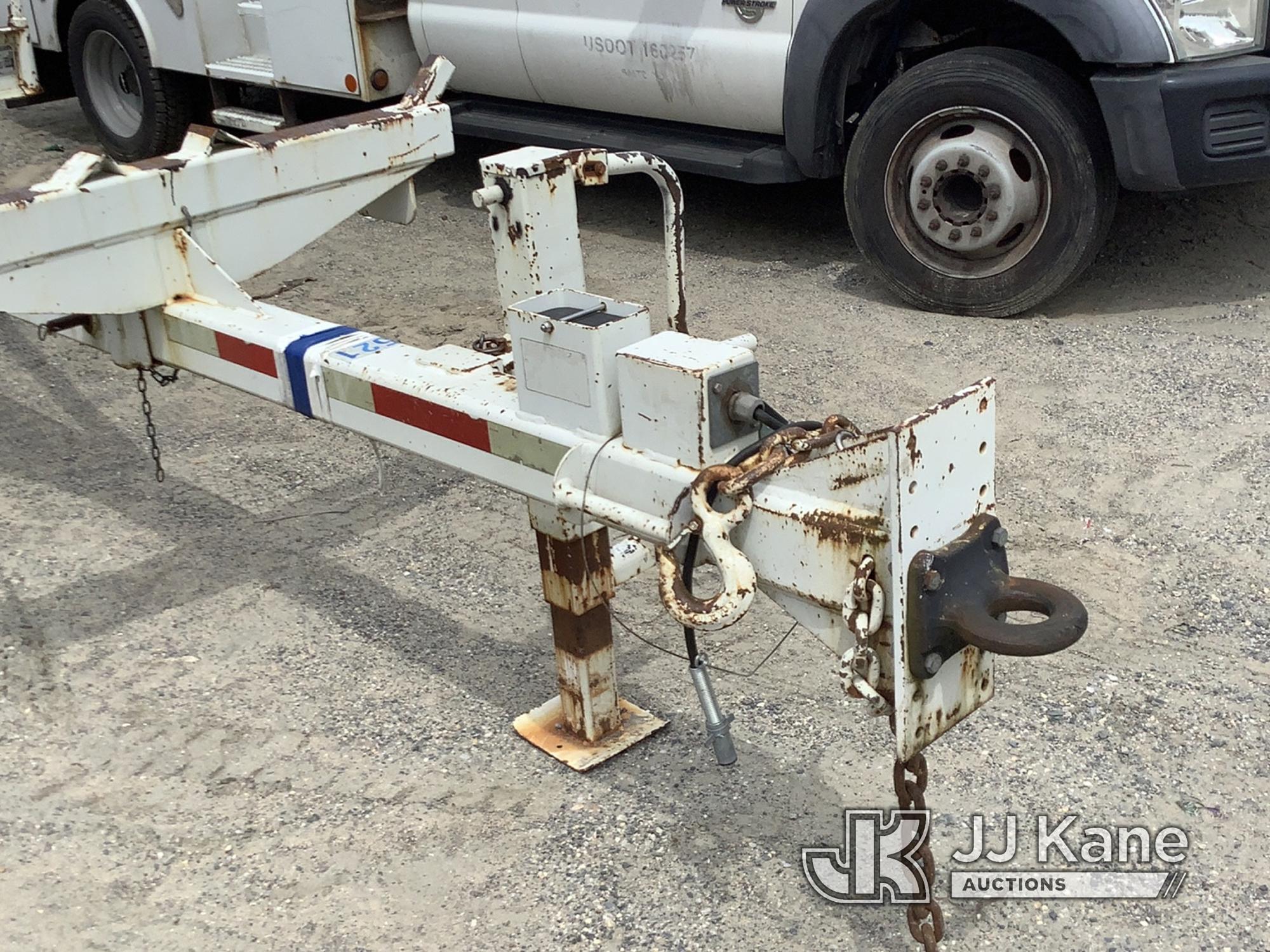 (Harmans, MD) 2012 Butler BP8000 S/A Pole/Material Trailer GVWR 8K, Rust Damage