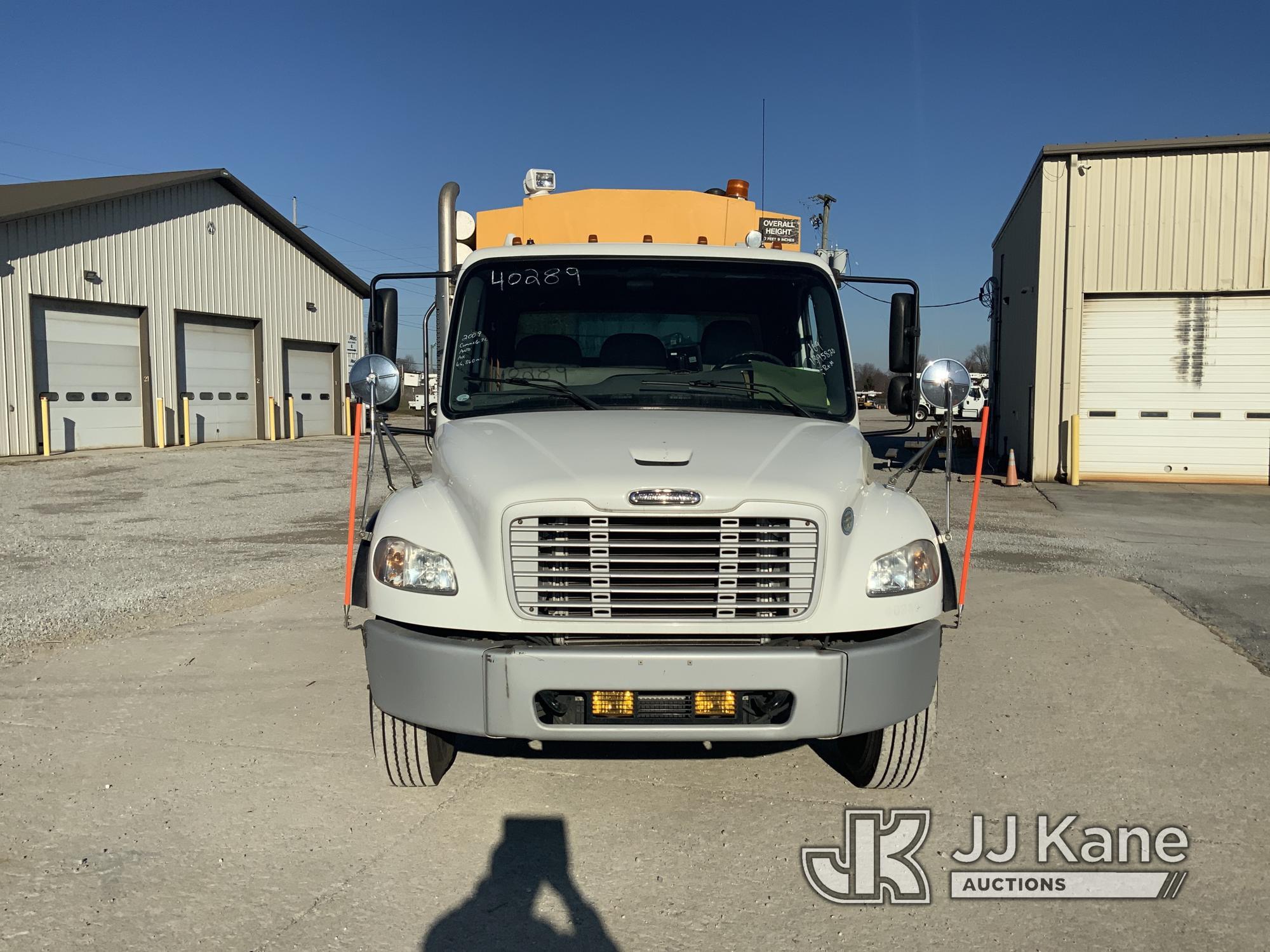 (Fort Wayne, IN) 2009 Freightliner M2 106 Enclosed Utility Truck Runs & Moves