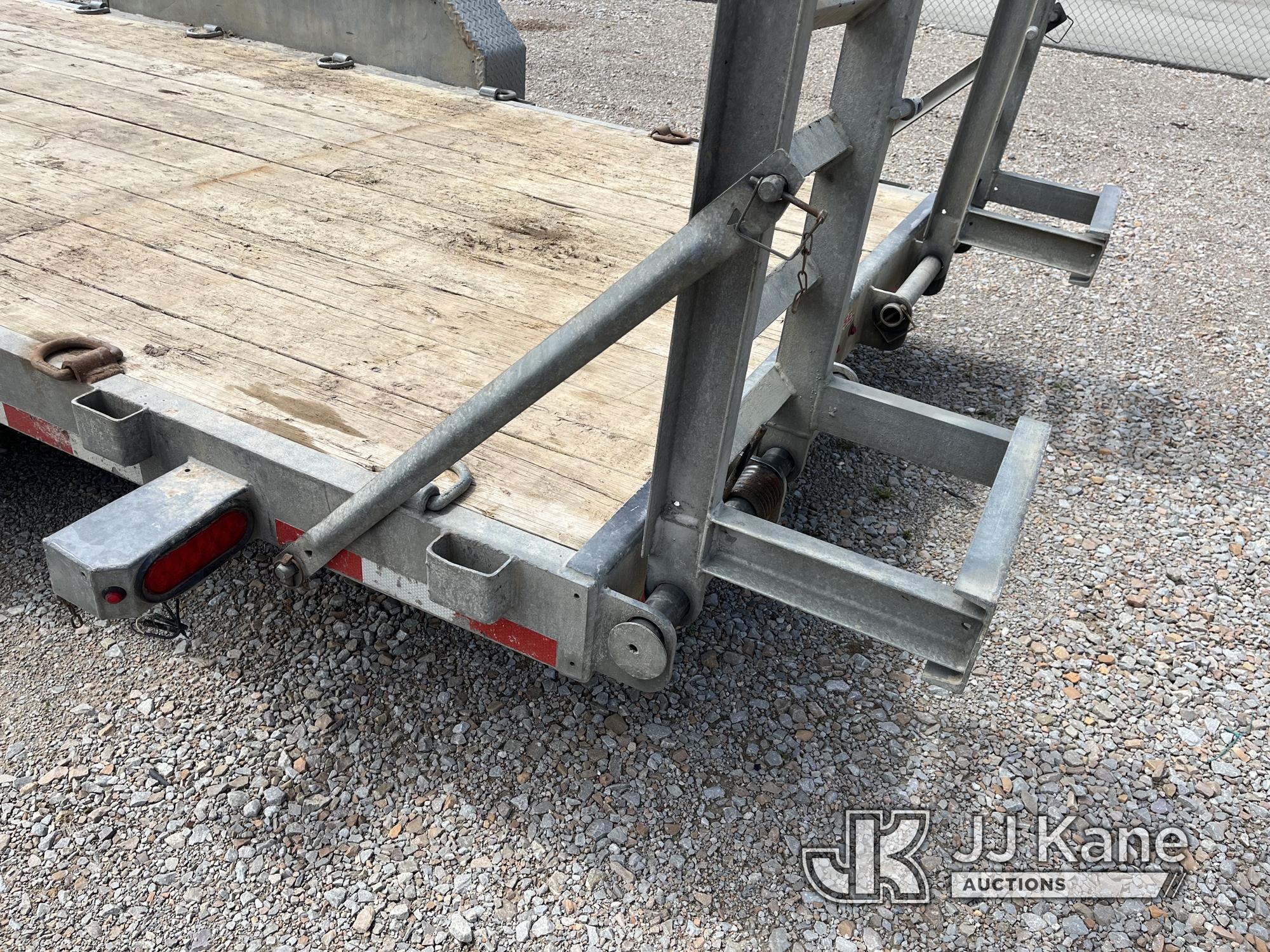 (Smock, PA) 2019 Cam Superline 7CAM20C T/A Galvanized Tagalong Equipment Trailer Rust Damage