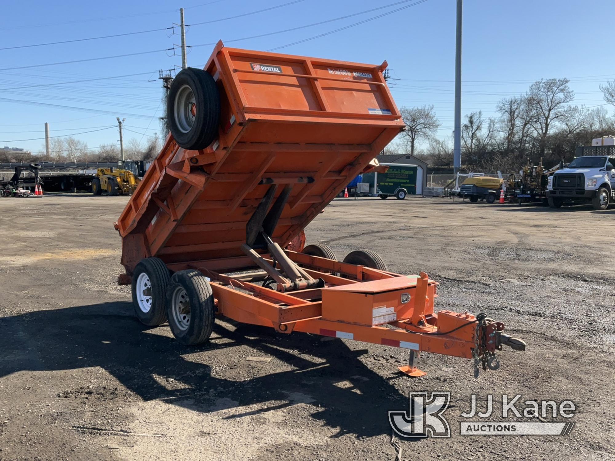 (Plymouth Meeting, PA) 2018 Snake River Trailer DMP610-7K HD Dump Trailer Dump Operates, Body & Rust