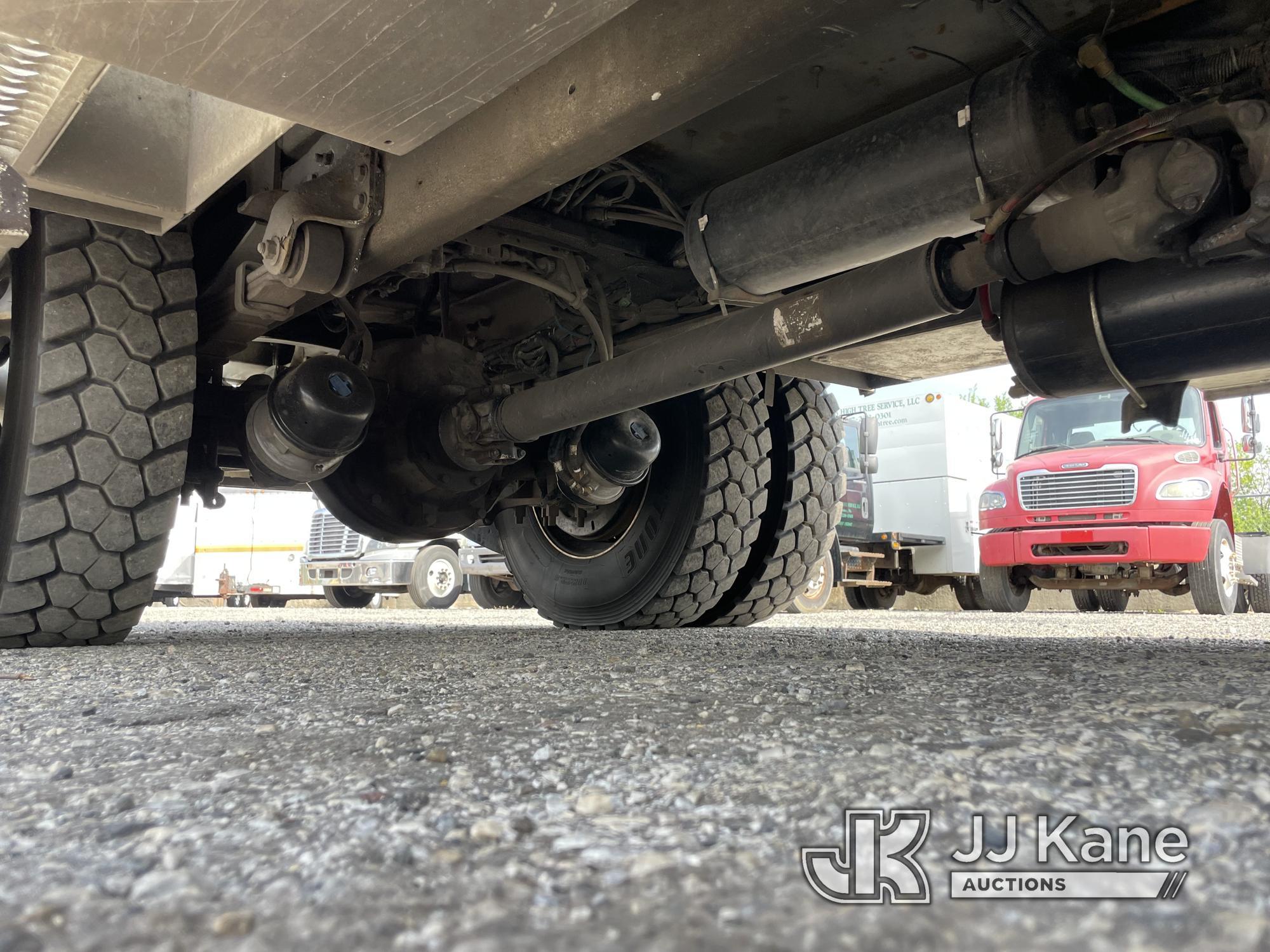 (Plymouth Meeting, PA) Altec AM55, Over-Center Material Handling Bucket Truck rear mounted on 2010 F