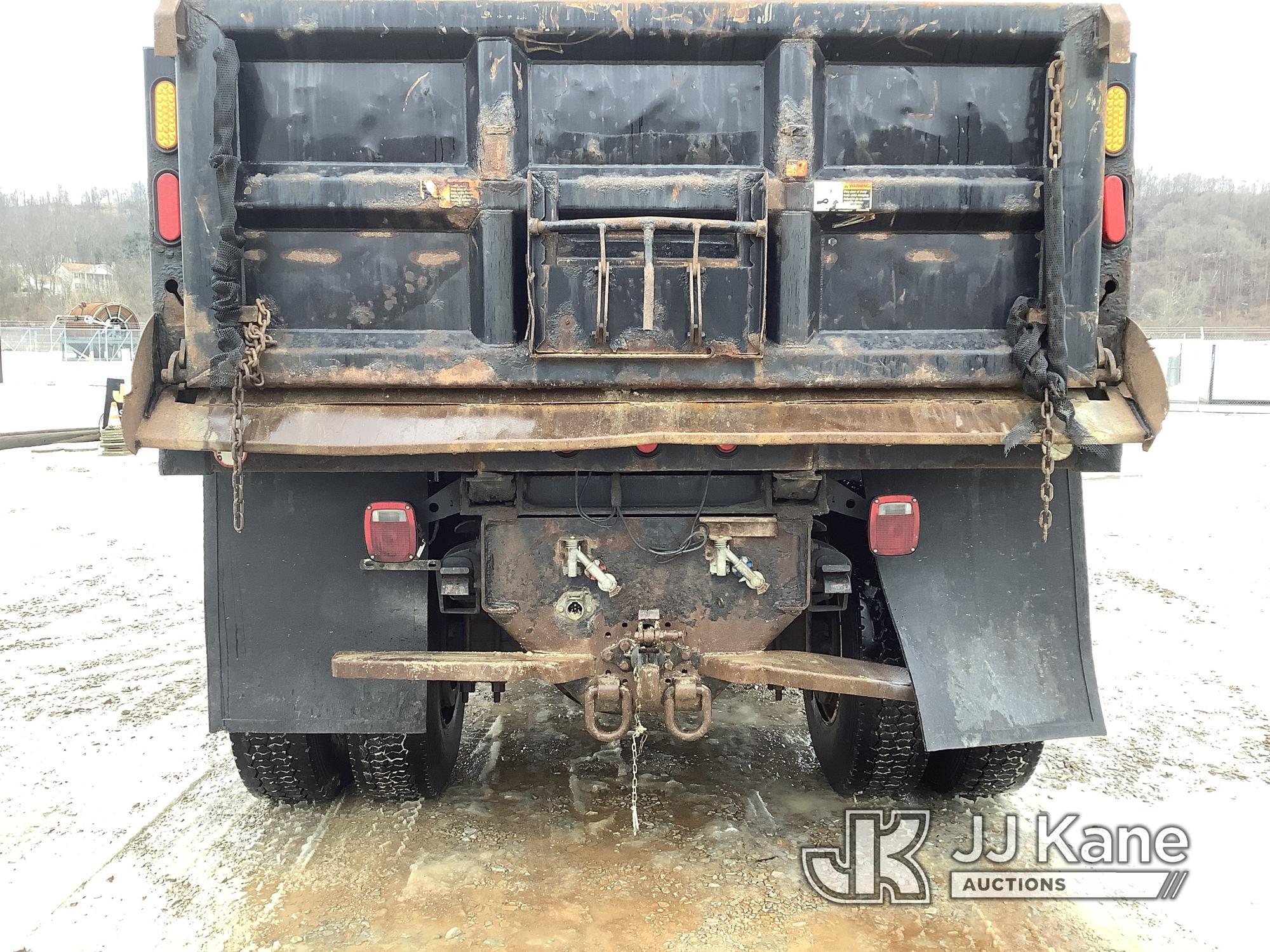 (Smock, PA) 2016 Freightliner M2 106 Dump Truck Title Delay) (Runs, Moves & Operates, ABS Light On,