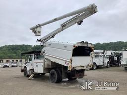 (Smock, PA) Altec LRV60/70, Over-Center Elevator Bucket mounted behind cab on 2012 Freightliner M2 1