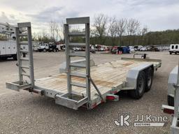 (Smock, PA) 2019 Cam Superline 7CAM20C T/A Galvanized Tagalong Equipment Trailer Rust Damage