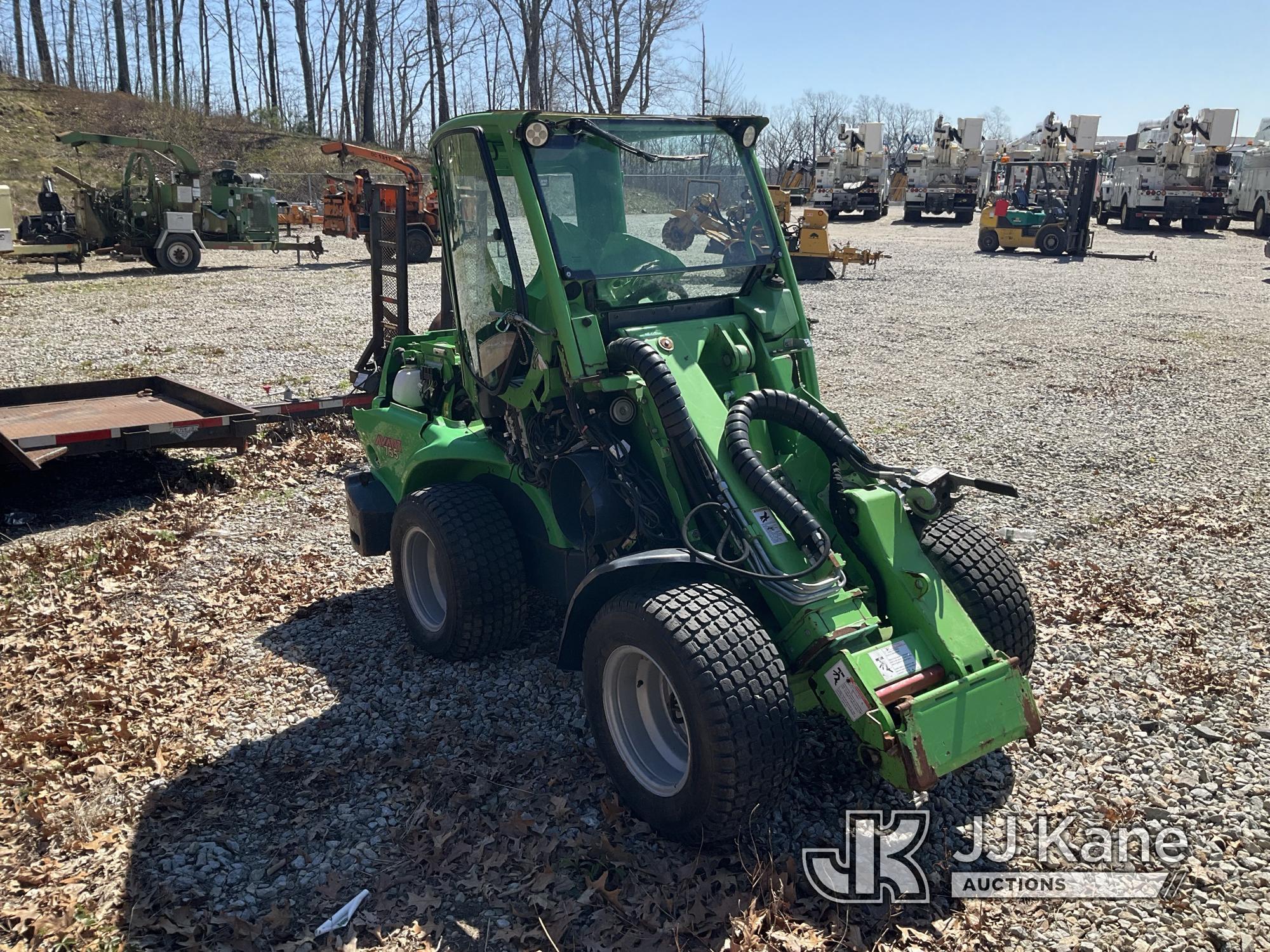 (Shrewsbury, MA) 2017 Avant Tecno 755i Compact Articulating Wheel Loader Not Running, No Crank, Oper