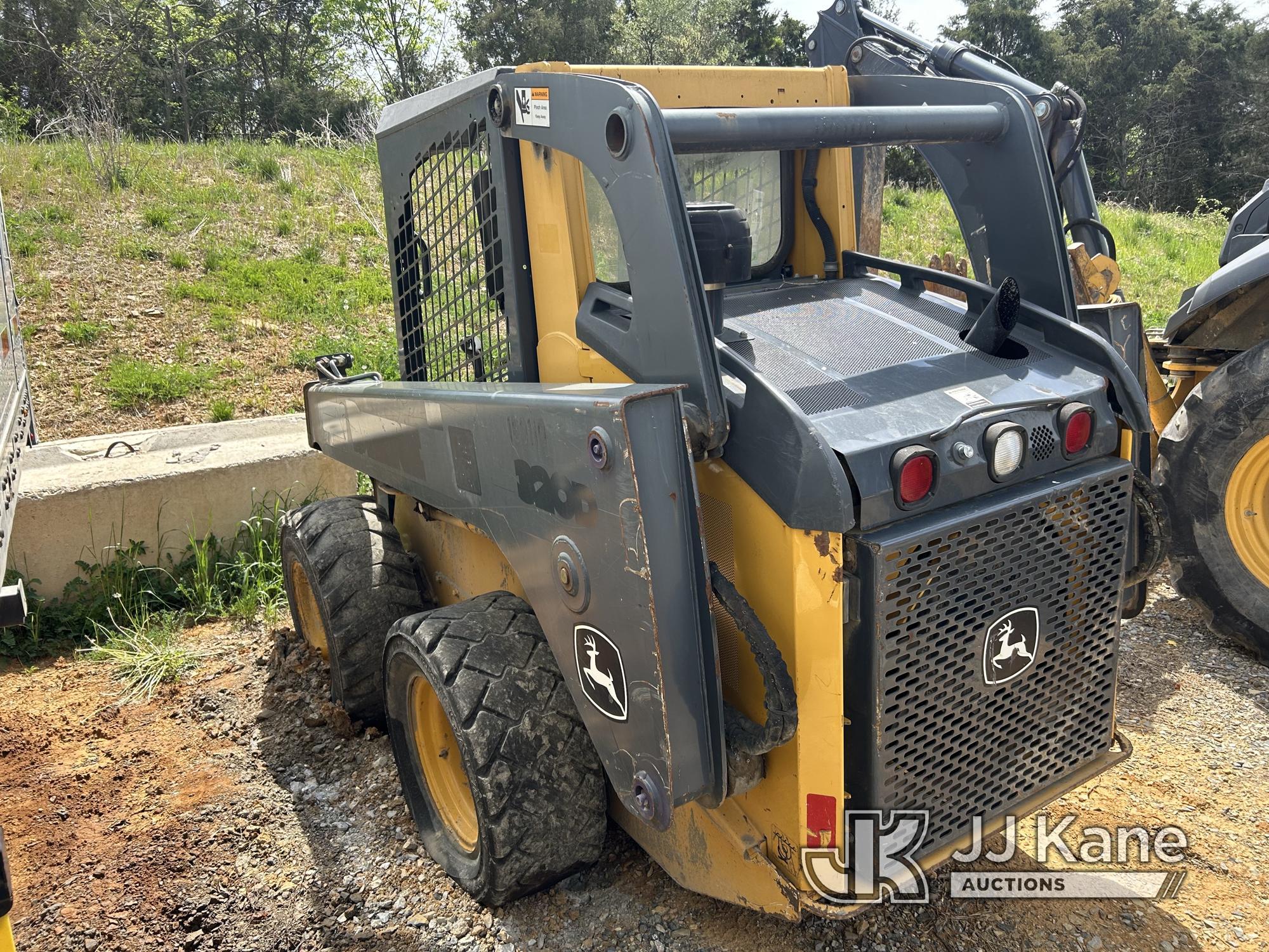 (Hagerstown, MD) 2012 John Deere 320D Skid Steer Loader Not Running, Condition Unknown, Engine Damag