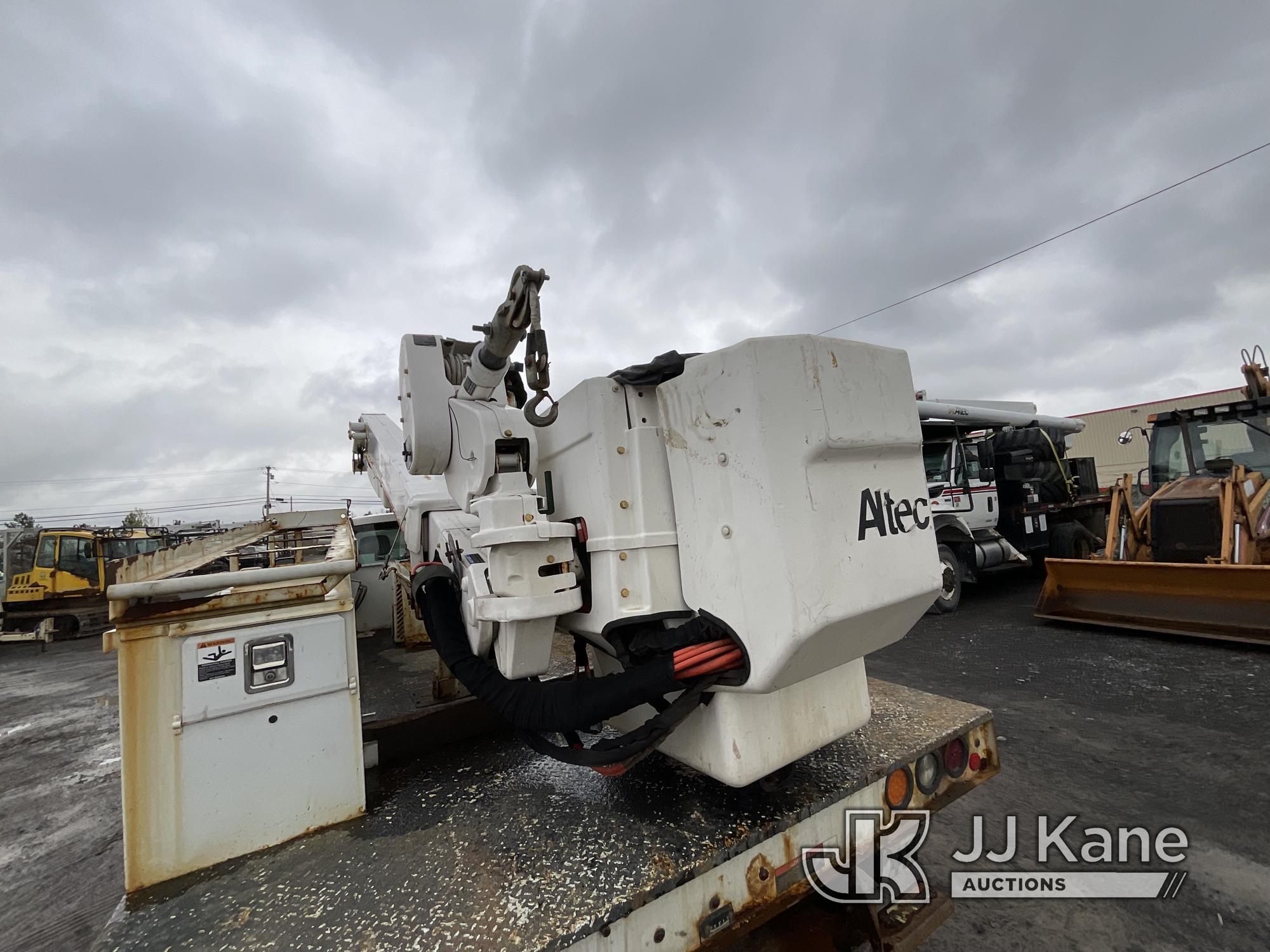 (Rome, NY) Altec AT41M, Articulating & Telescopic Material Handling Bucket Truck mounted behind cab