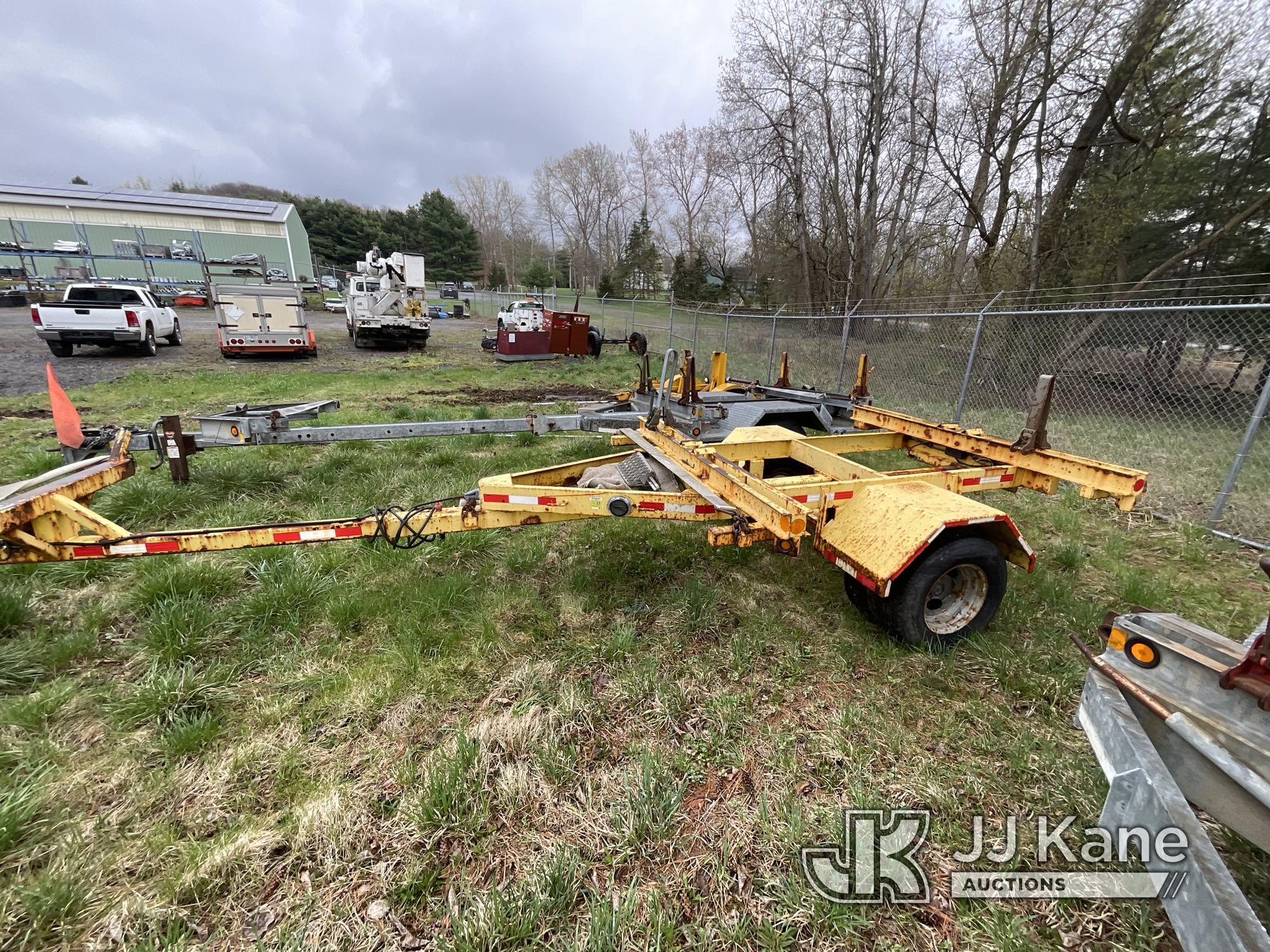 (Victor, NY) 1987 Allegheny EXPT/5T Extendable Pole Trailer Rust Damage