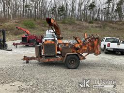 (Shrewsbury, MA) 2015 Altec DRM12 Chipper (12in Drum) Runs) (Operating Condition Unknown, Damaged To