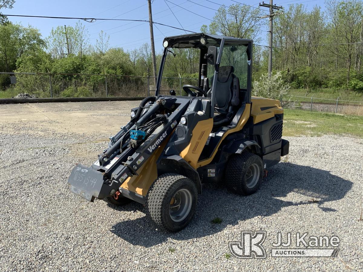 (Fort Wayne, IN) 2020 Vermeer ATX850 Articulating Wheel Loader Runs, Moves & Operates