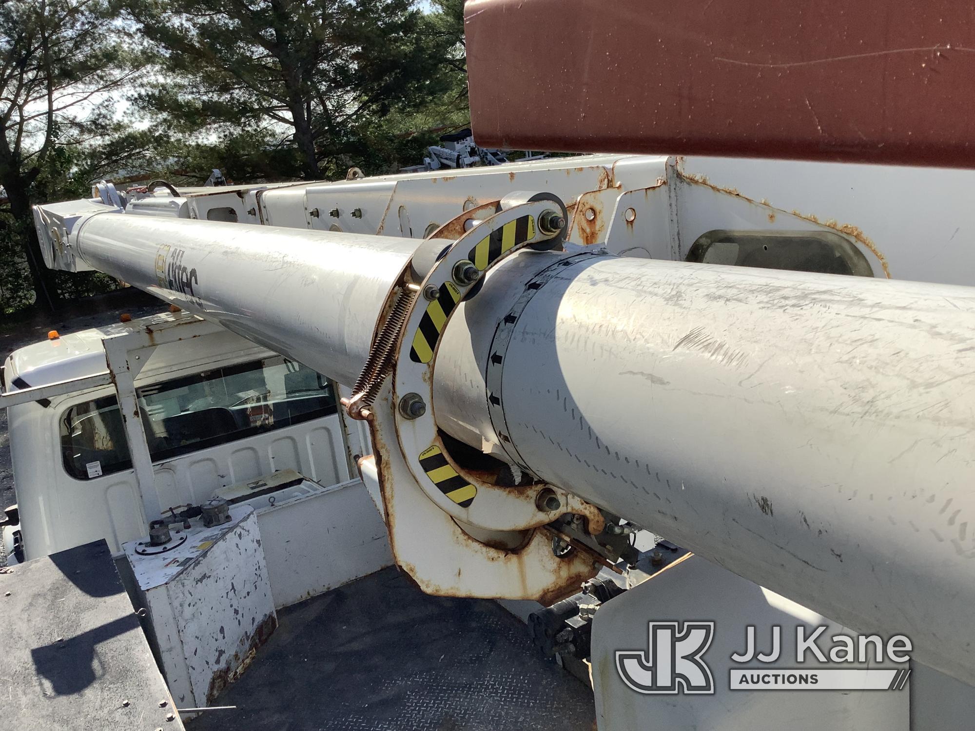 (Frederick, MD) Altec AM55, Over-Center Material Handling Bucket mounted on 2017 Freightliner M2 106