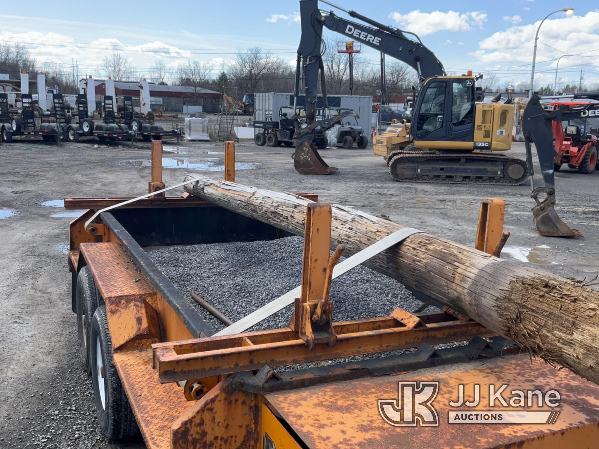 (Rome, NY) 2010 Brooks Brothers PT1227KXL Pole Trailer Body & Rust Damage, With Pole