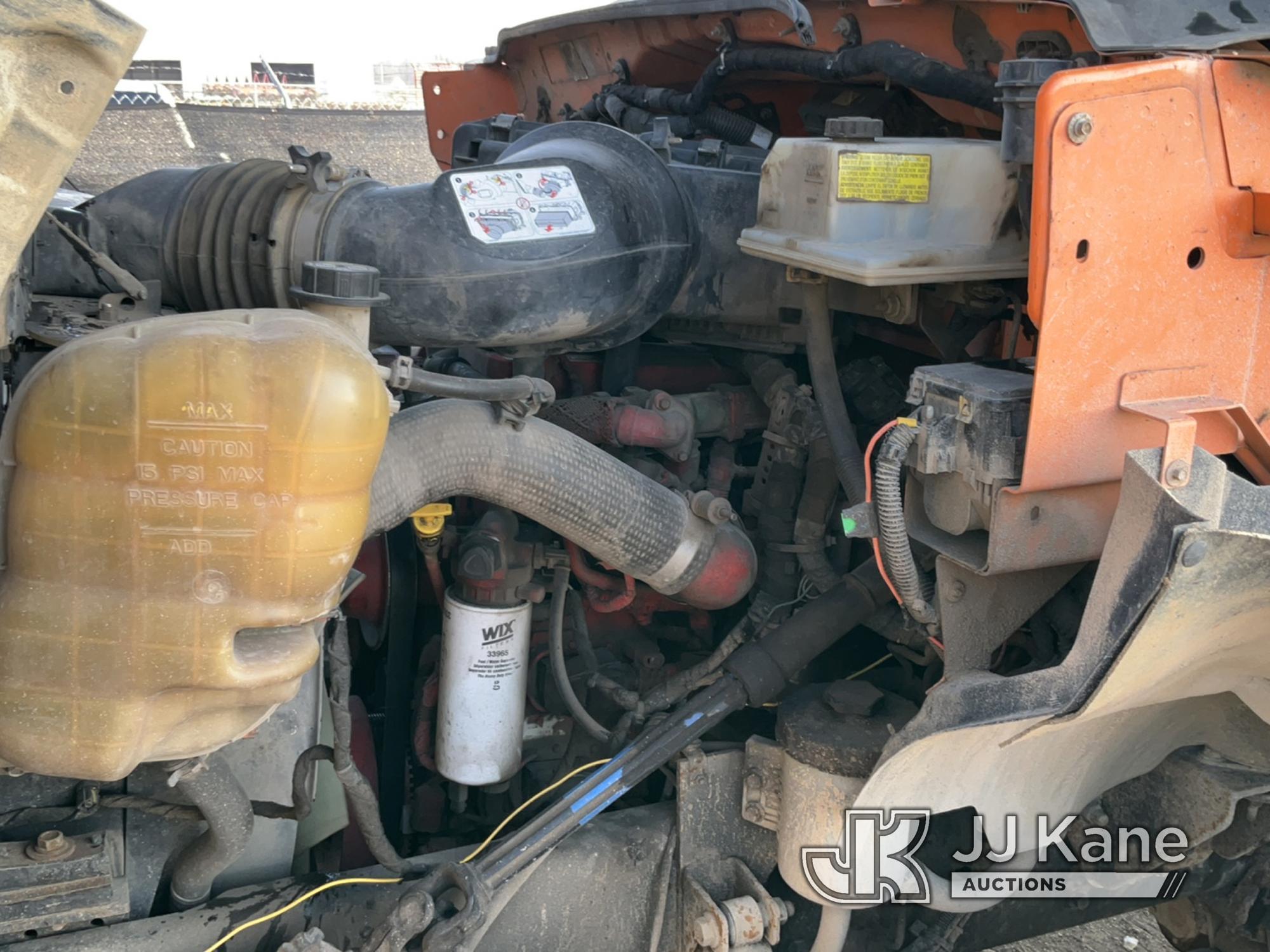 (Charlotte, MI) Altec LR756, Over-Center Bucket Truck mounted behind cab on 2013 Ford F750 Chipper D