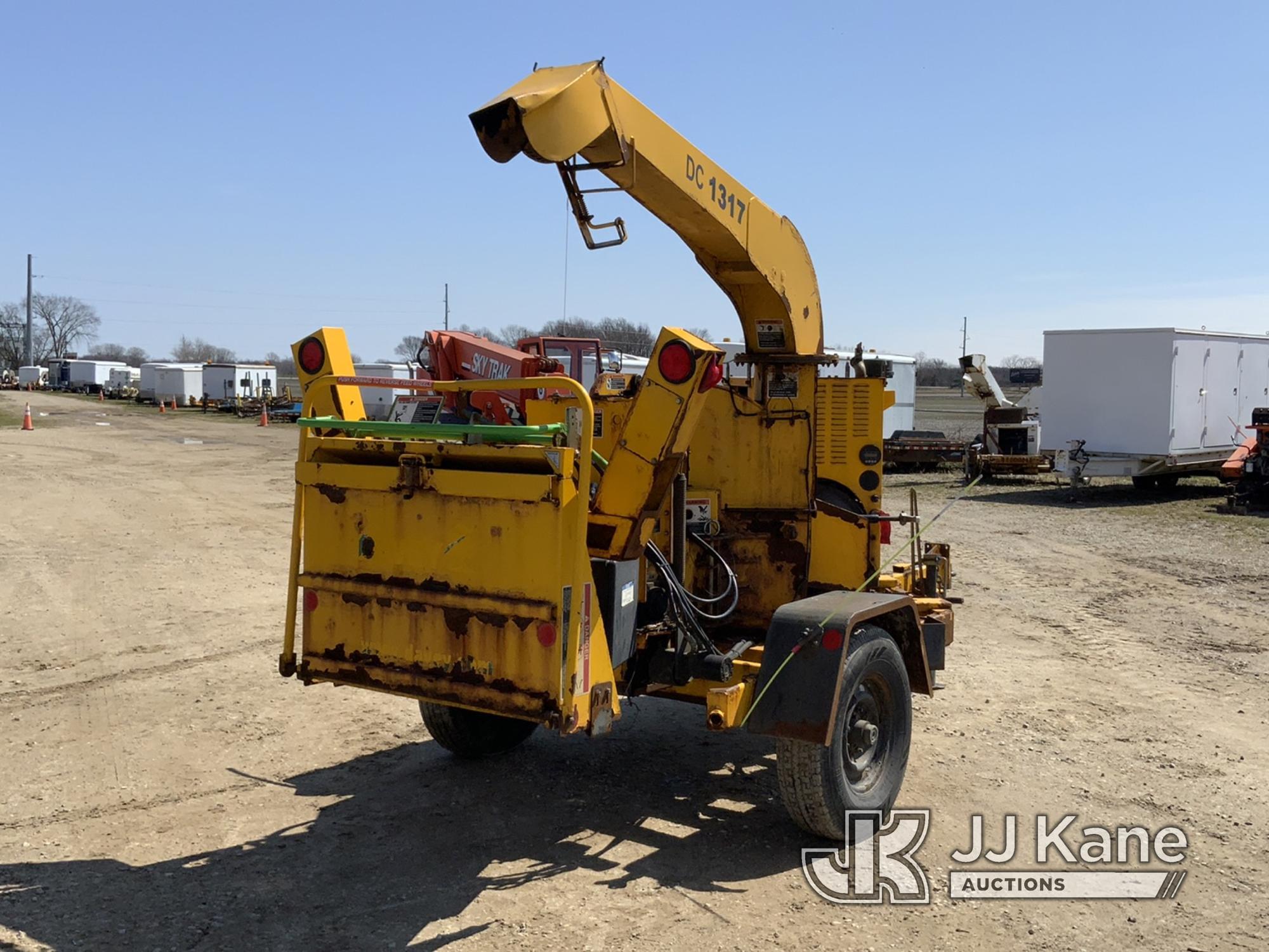 (Charlotte, MI) 2017 Altec DC1317 Chipper (13in Disc), trailer mtd (No Title) (Has Power, No Crank,