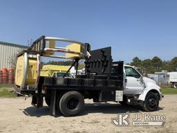 (Bellport, NY) 2012 Ford F750 Attenuator Truck Bad Engine, Runs & Moves, Will Not Stay Running, Bad