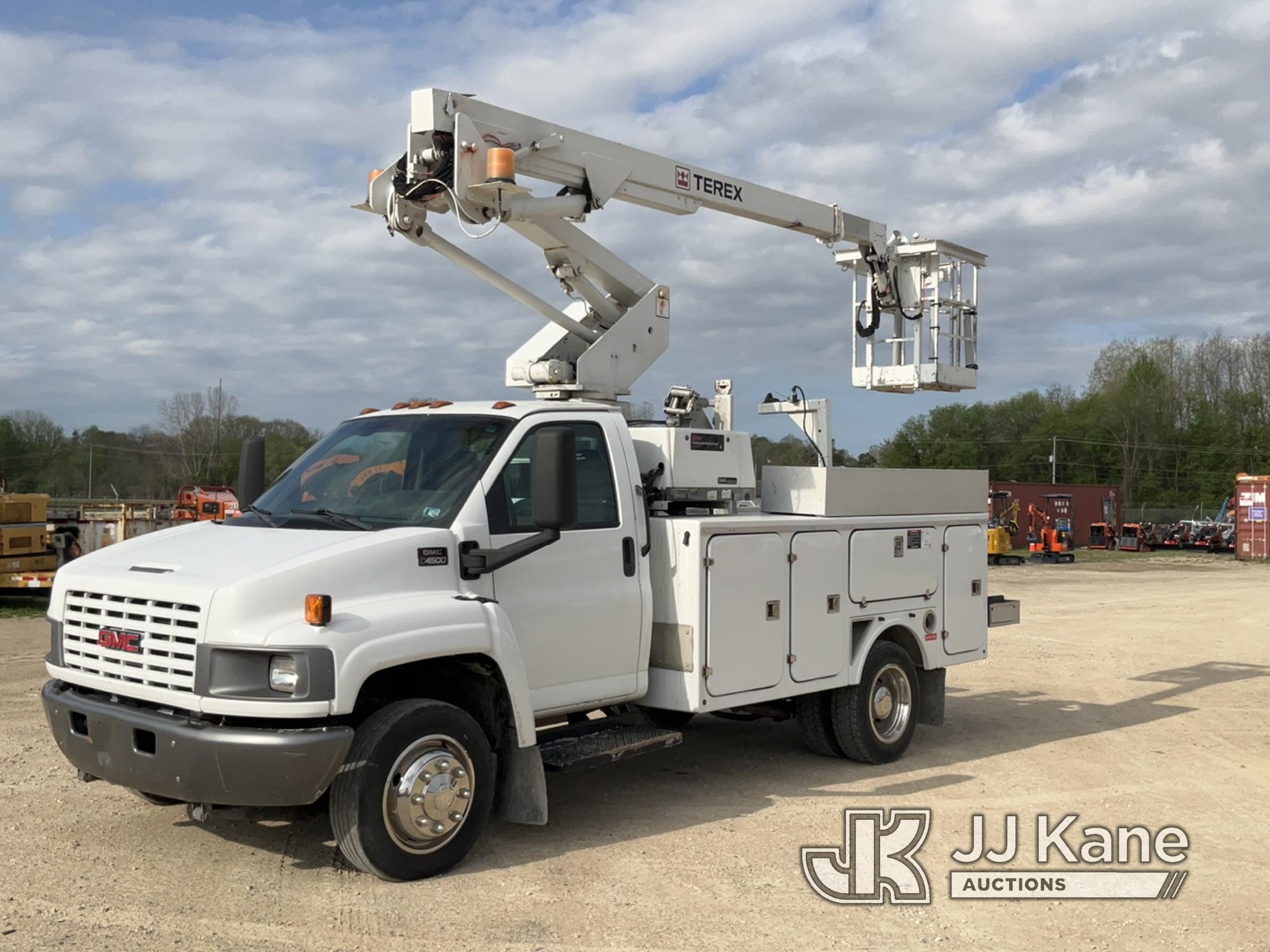 (Charlotte, MI) HiRanger TCP 36, Articulating & Telescopic Non-Insulated Cable Placing Bucket Truck